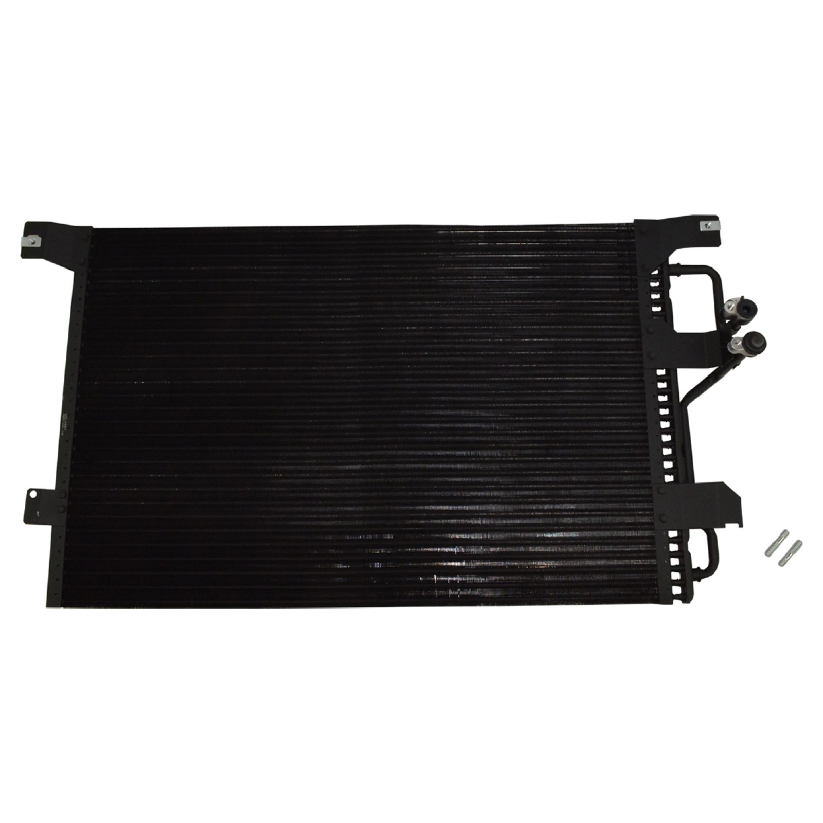 TRQ Air Conditioning A/C Condenser Compatible with 1998-2002 Ford Crown Victoria Lincoln Town Car Mercury Grand Marquis FO3030105