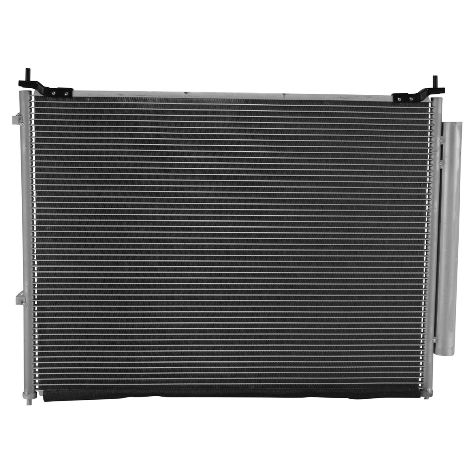 TRQ A/C Condenser and Receiver Drier Assembly Compatible with 06-14 Honda Ridgeline