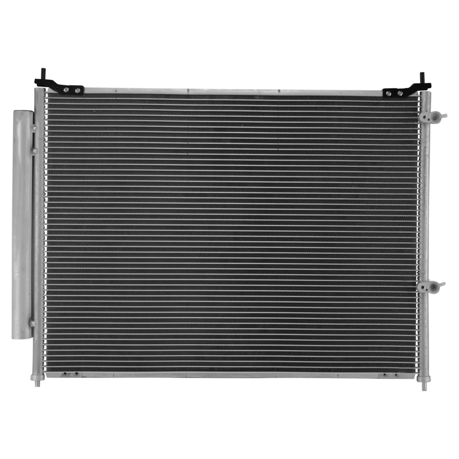 TRQ A/C Condenser and Receiver Drier Assembly Compatible with 06-14 Honda Ridgeline