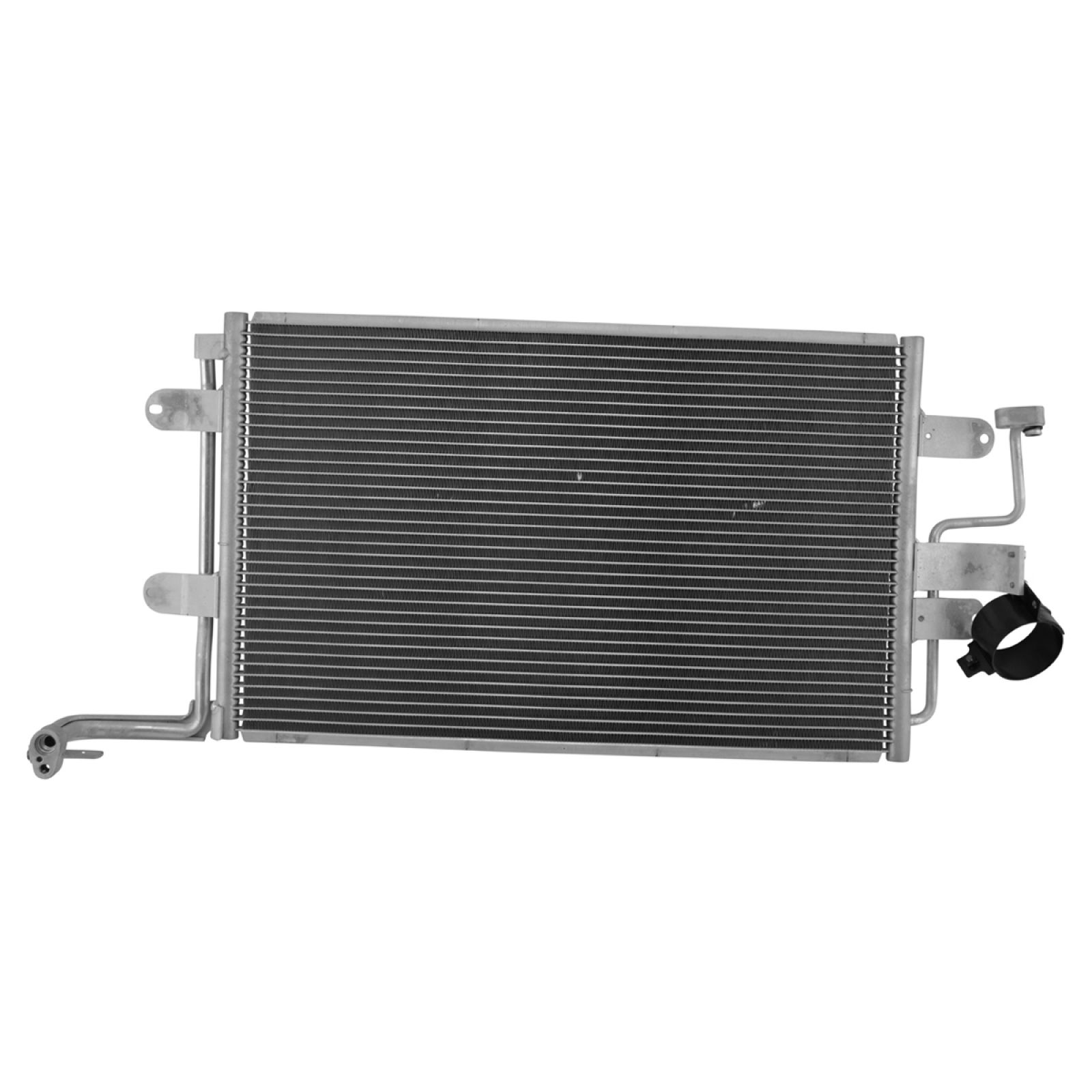 TRQ Air Conditioning A/C Condenser Compatible with 2000-2006 Audi TT TT Quattro 1999-2005 Volkswagen Golf 2000-2005 Jetta VW3030108