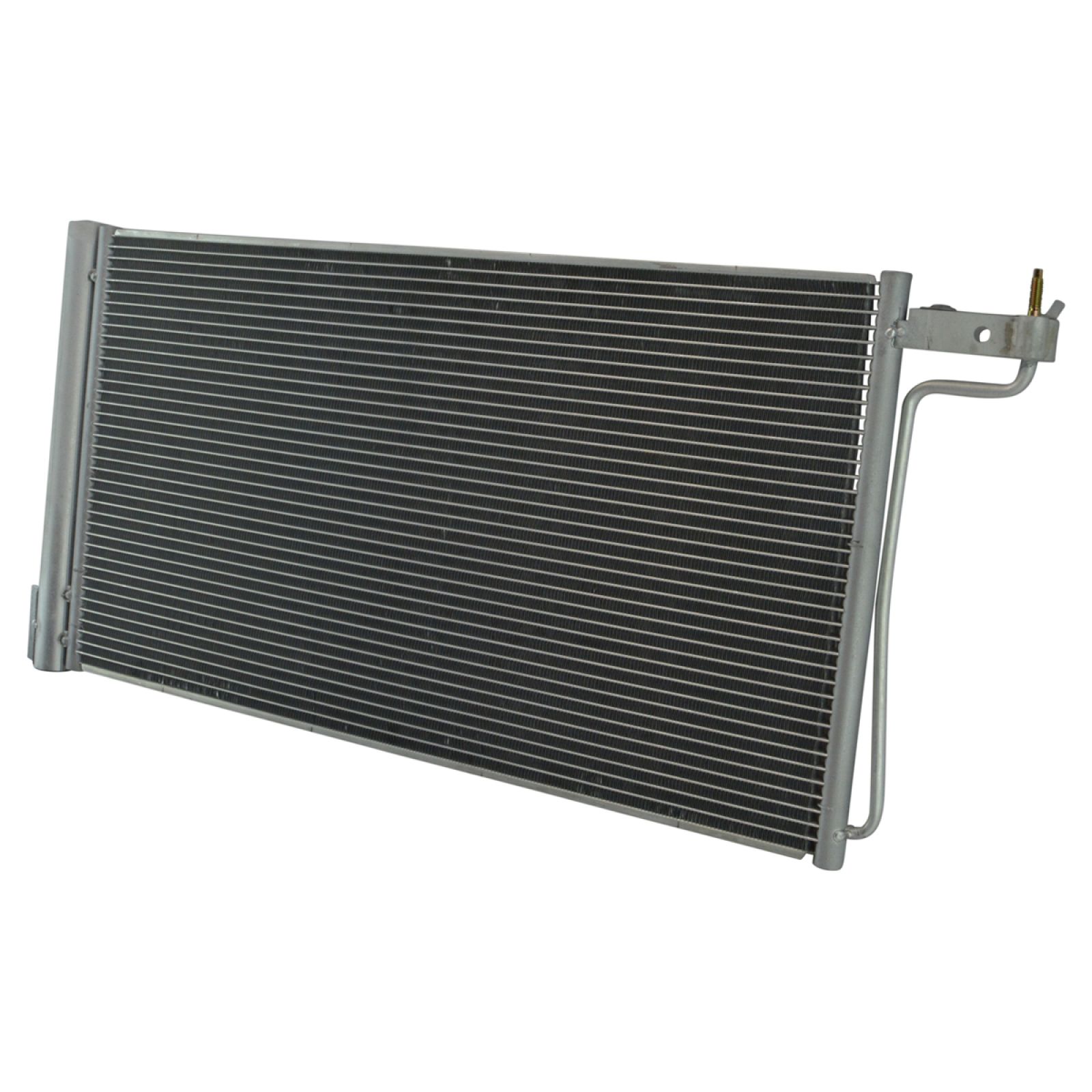 TRQ A/C Condenser and Receiver Drier Assembly Compatible with 2012-14 Ford Focus L4 2.0L Naturally Aspirated
