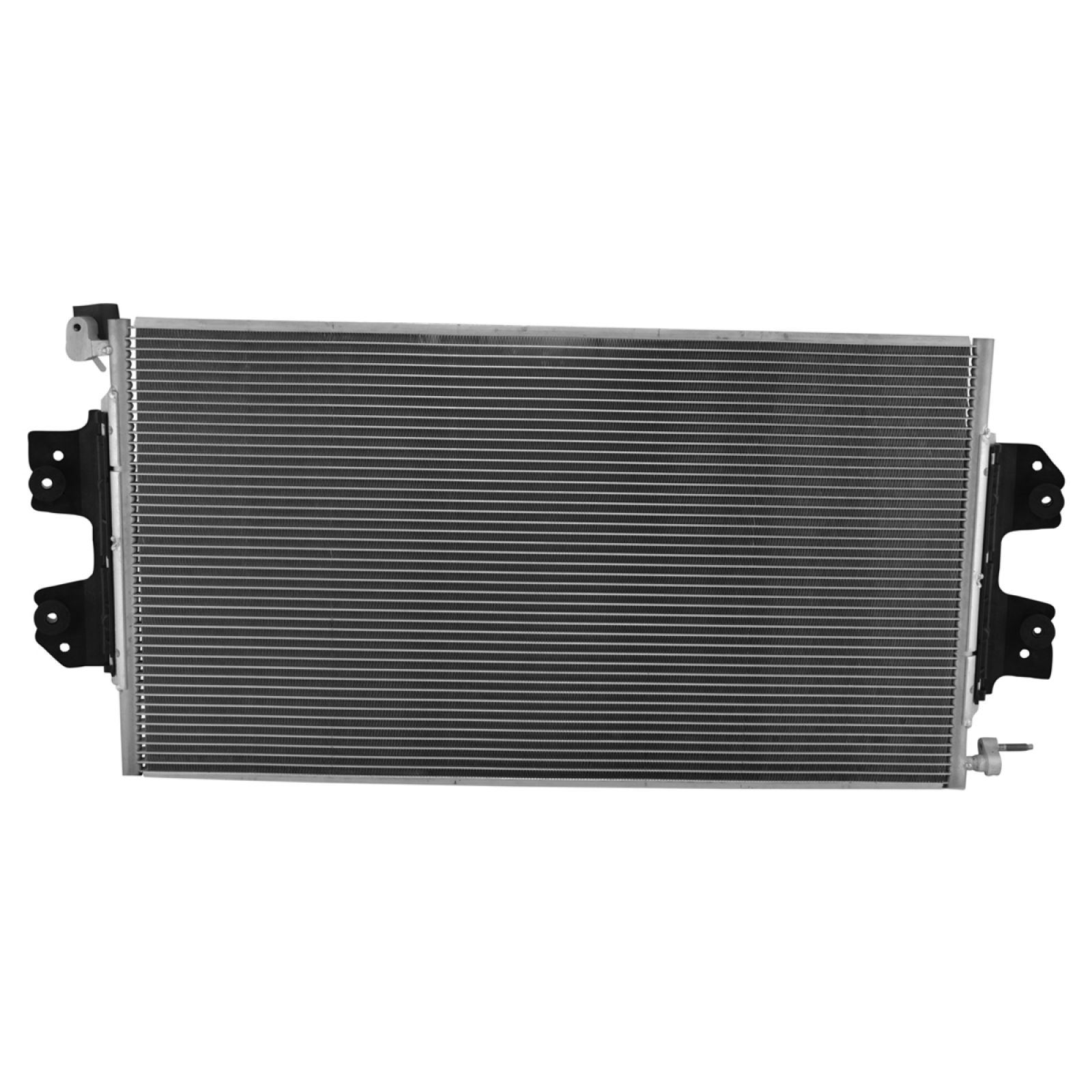 TRQ A/C Condenser Parallel Flow Aluminum for 03-14 Chevrolet Express 1500 03-23 Express 2500 03-23 3500 11-20 4500 03-14 GMC Savana 1500 Savana 2500 3500