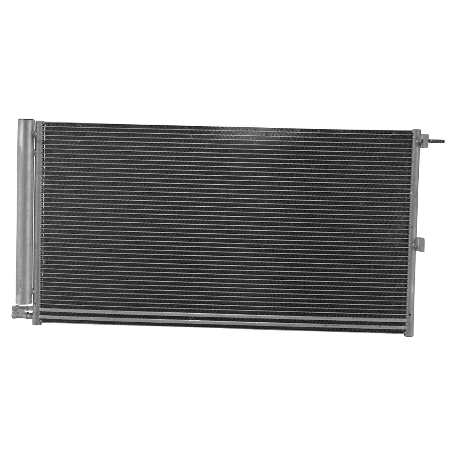 TRQ A/C Condenser and Receiver Drier Assembly Includes Oil Cooler Compatible with 07-14 Lincoln Navigator 07-14 Ford Expedition 09-10 F-150 11-14 F-150 V8 6.2L