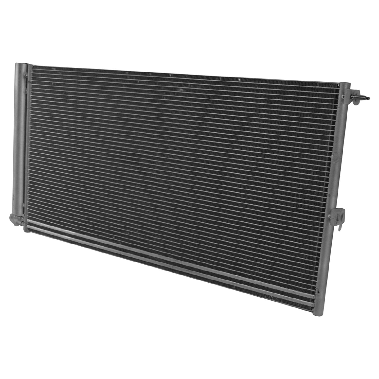 TRQ A/C Condenser and Receiver Drier Assembly Includes Oil Cooler Compatible with 07-14 Lincoln Navigator 07-14 Ford Expedition 09-10 F-150 11-14 F-150 V8 6.2L
