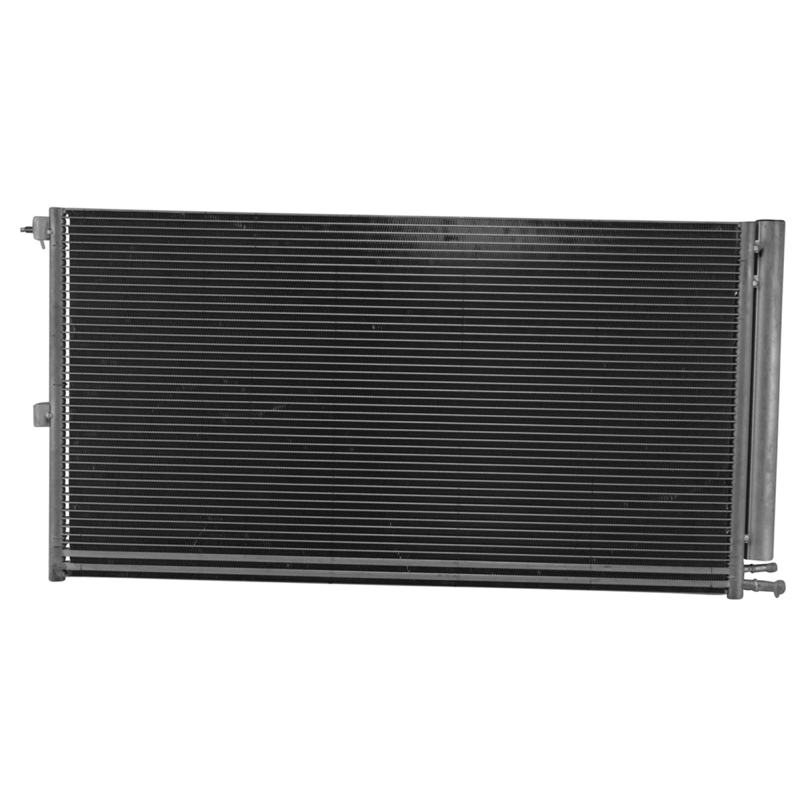 TRQ A/C Condenser and Receiver Drier Assembly Includes Oil Cooler Compatible with 07-14 Lincoln Navigator 07-14 Ford Expedition 09-10 F-150 11-14 F-150 V8 6.2L