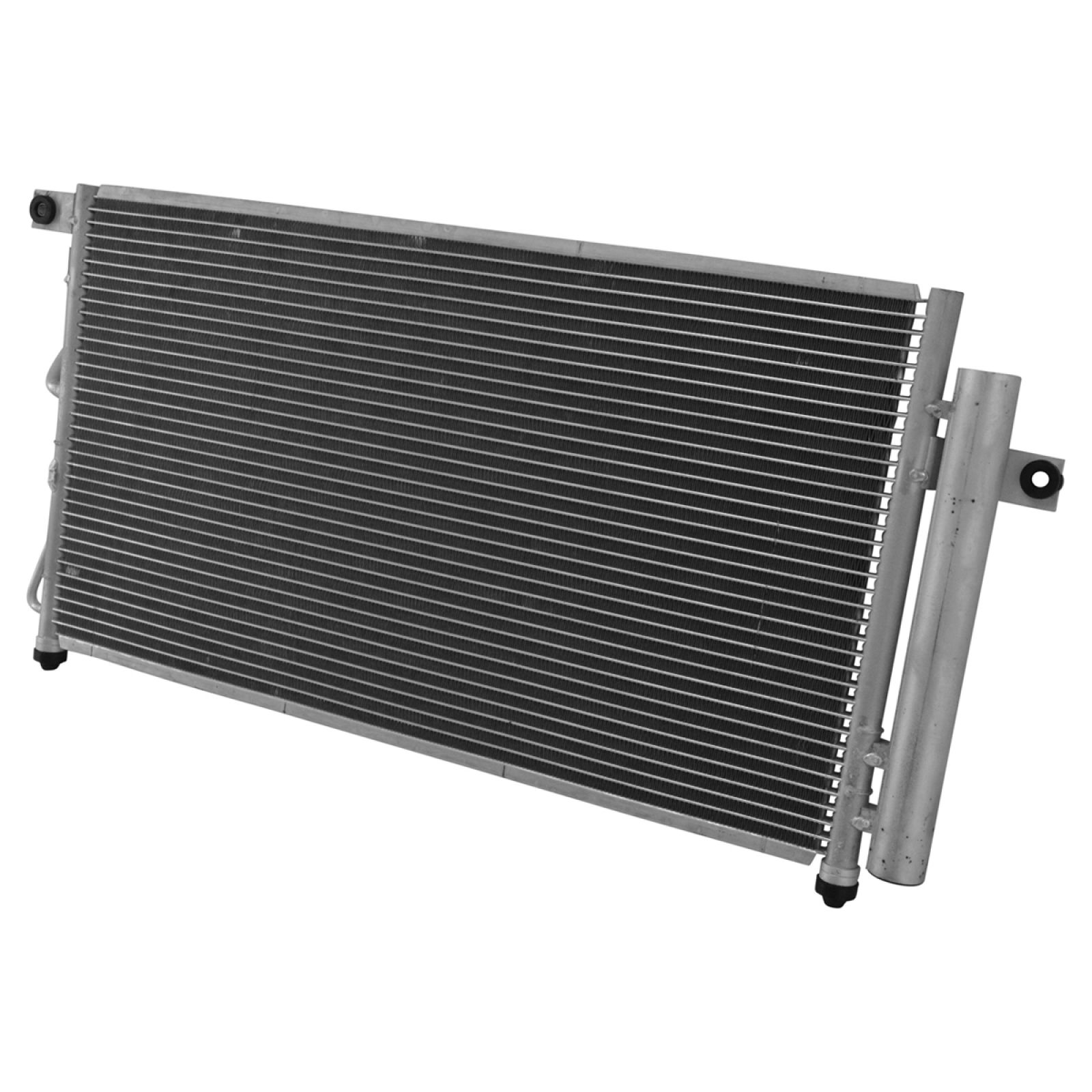 TRQ A/C Condenser and Receiver Drier Assembly Compatible with 2006-2011 Hyundai Accent