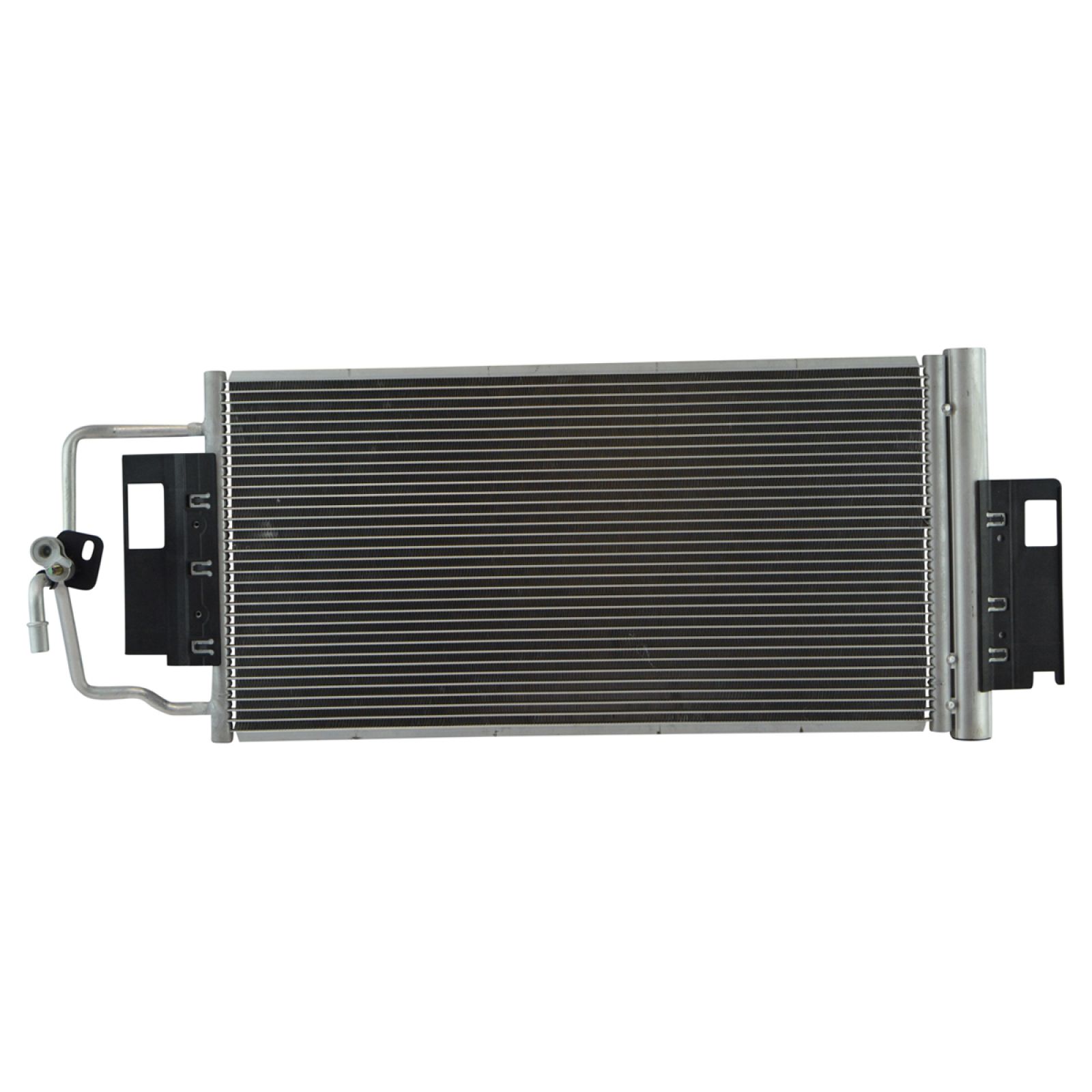 TRQ A/C Condenser & Receiver Drier Assembly for 05-08 Pontiac Grand Prix 06-13 Chevrolet Impala with Police Package 14-16 Impala Limited 08-09 Buick LaCrosse 06-07 Monte Carlo