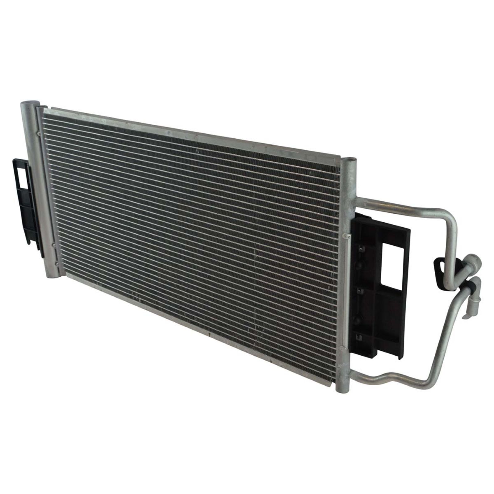 TRQ A/C Condenser & Receiver Drier Assembly for 05-08 Pontiac Grand Prix 06-13 Chevrolet Impala with Police Package 14-16 Impala Limited 08-09 Buick LaCrosse 06-07 Monte Carlo