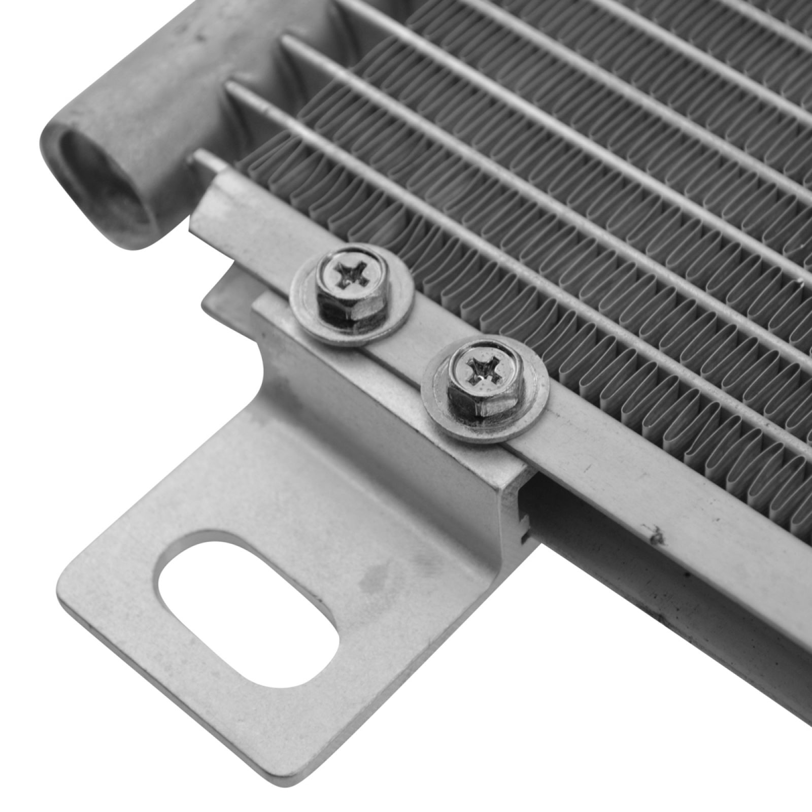 TRQ A/C Condenser for 99-13 Cadillac Escalade 99-13 Chevrolet Silverado 1500 99-13 GMC Sierra 1500 with Automatic Dual Zone AC with New Body Style with Rear Air Conditioning