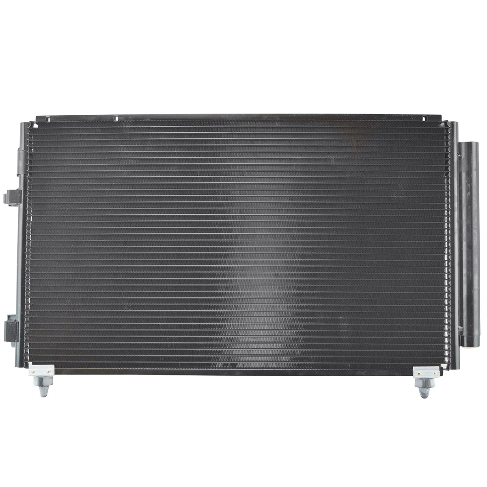 TRQ A/C Condenser and Receiver Drier Assembly Compatible with 1998-2005 Lexus GS300 1998-2000 GS400 2001-2005 GS430