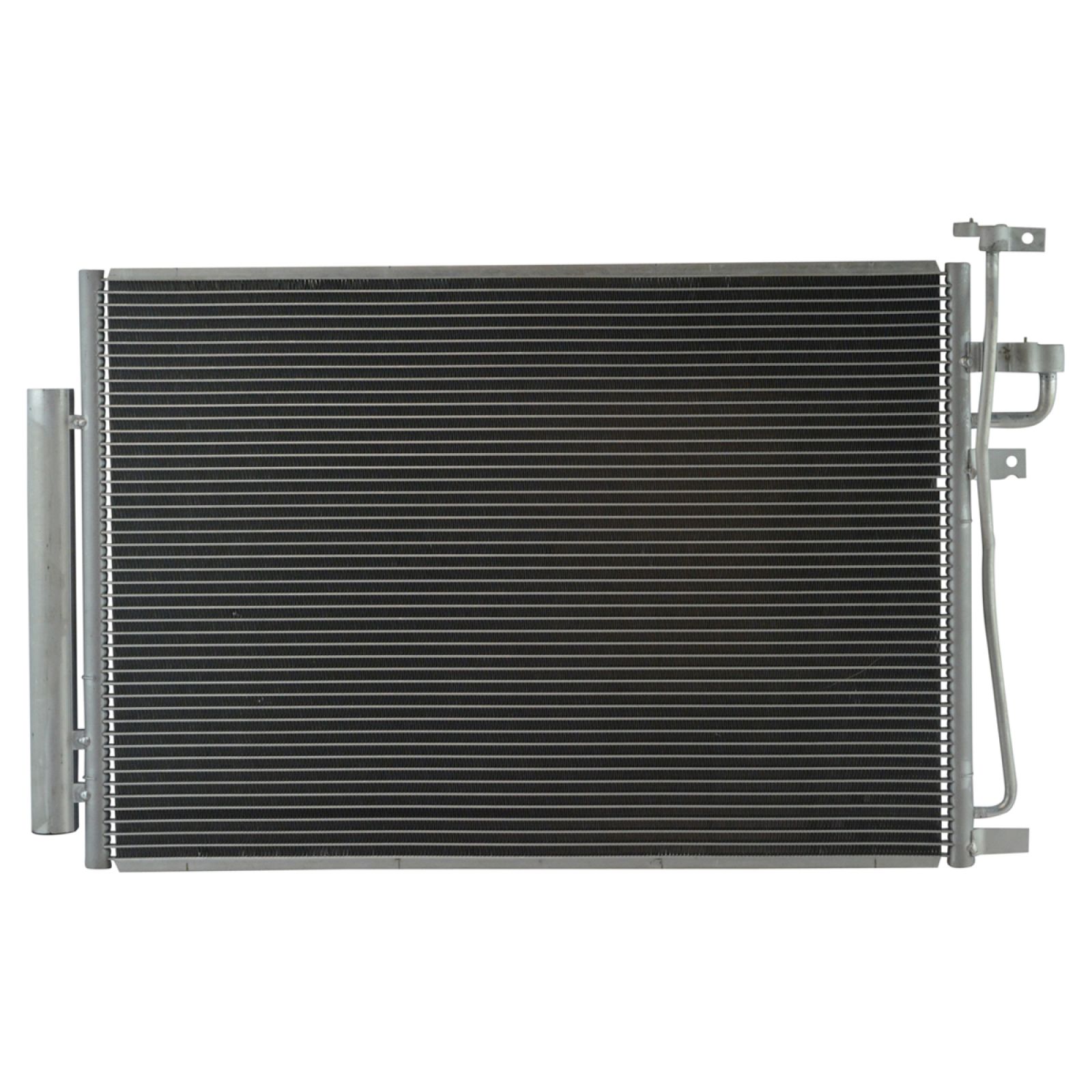 TRQ A/C Condenser and Receiver Drier Assembly Compatible with 2008-2010 Saturn Vue 2012-2015 Chevrolet Captiva Sport