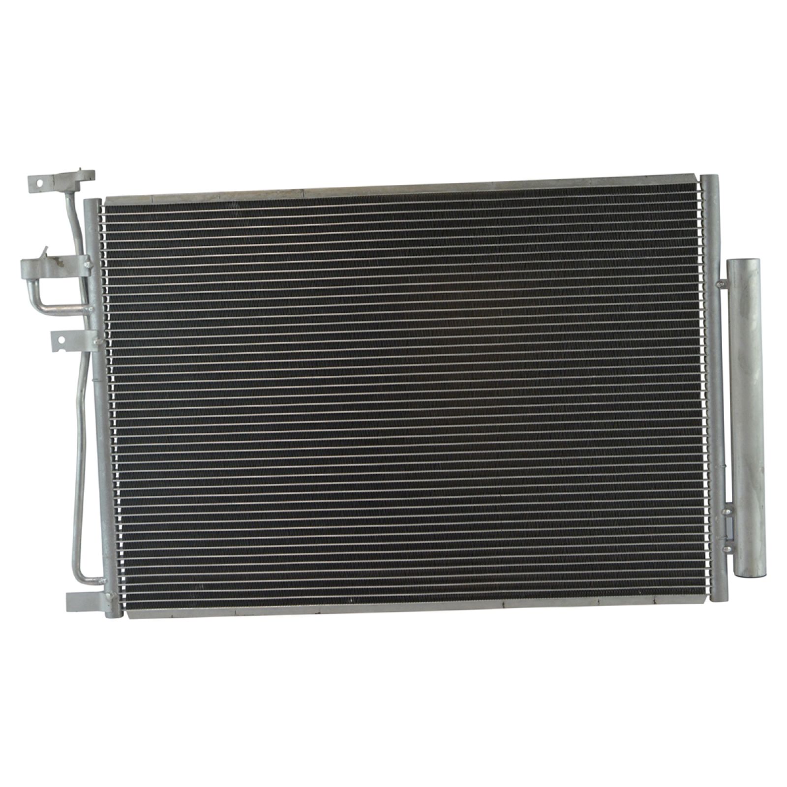 TRQ A/C Condenser and Receiver Drier Assembly Compatible with 2008-2010 Saturn Vue 2012-2015 Chevrolet Captiva Sport