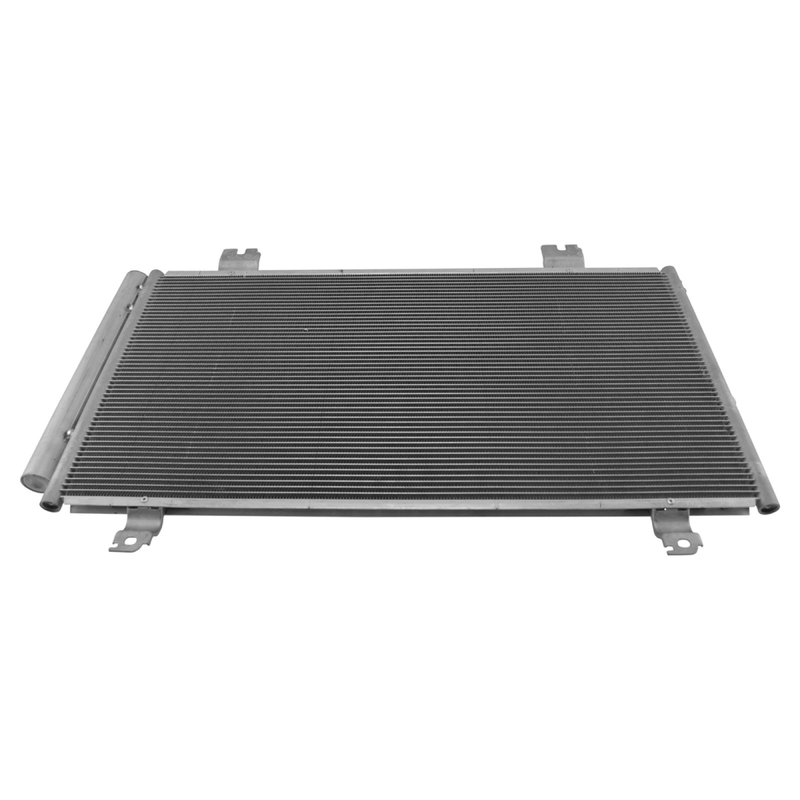 TRQ A/C Condenser and Receiver Drier Assembly Compatible with 06-13 Lexus IS250 06-13 IS350 14-15 Lexus IS250 Convertible 14-15 IS350 Convertible