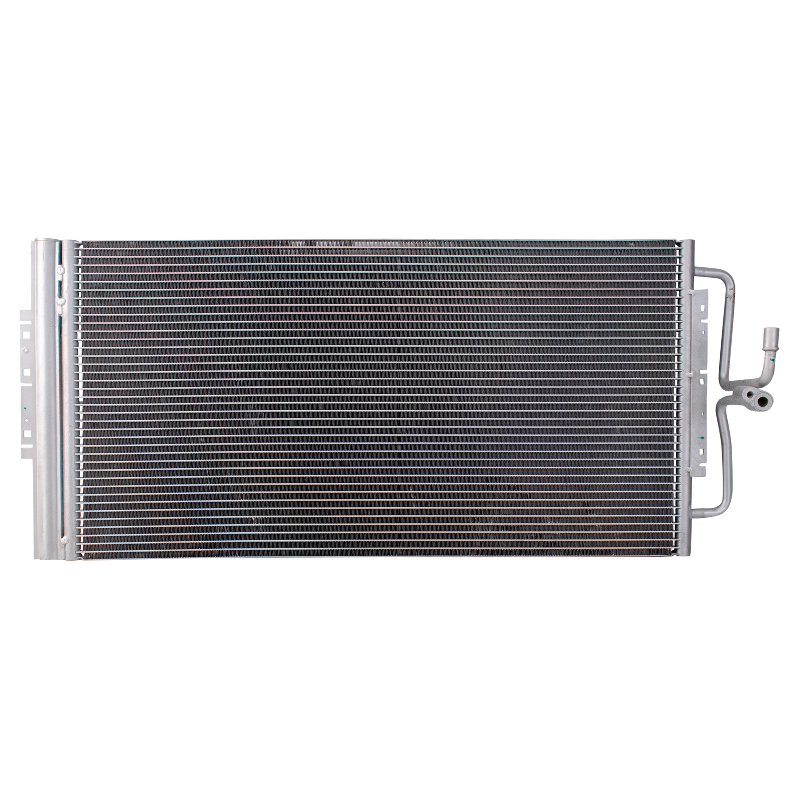 TRQ A/C Condenser & Receiver Drier Assembly for 06-09 Buick LaCrosse 06-11 Chevrolet Impala without Police Package 06-07 Monte Carlo 06-08 Pontiac Grand Prix