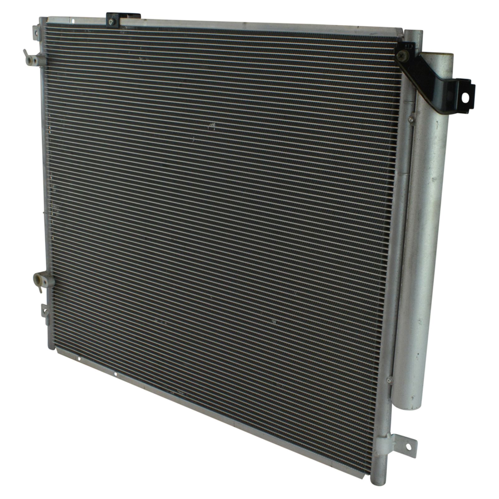 TRQ A/C Condenser and Receiver Drier Assembly Compatible with 2005-2011 Cadillac STS without Tow Package 2004-2009 SRX without Tow Package