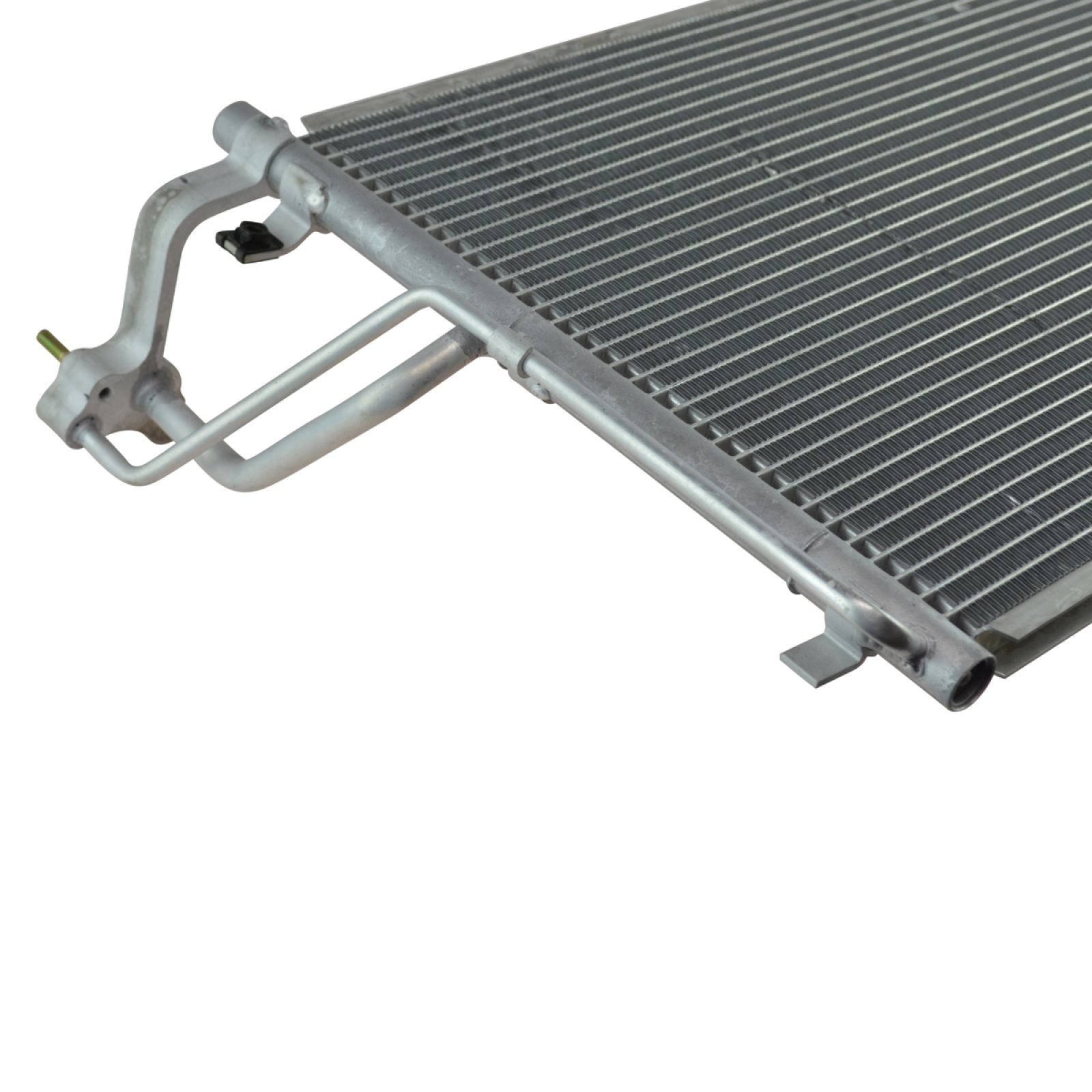 TRQ A/C Condenser and Receiver Drier Assembly Compatible with 2006-2010 Hyundai Sonata 2006-2011 Azera 2006 Kia Optima US Market 5th Vin Digit E 2007-2010 Optima 2007-2010 Magentis