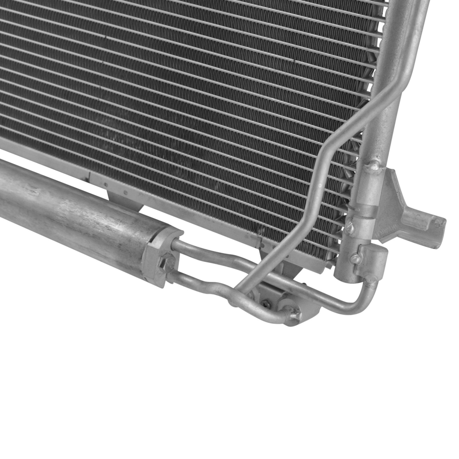 TRQ A/C Condenser & Receiver Drier Assembly for 03-09 Mercedes-Benz E320 03-06 E500 03-06 E55 AMG 06 CLS500 06-11 E350 07-10 E550 07-10 E63 AMG 07-11 CLS550