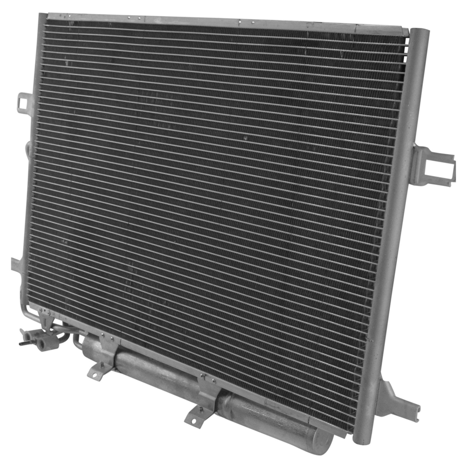 TRQ A/C Condenser & Receiver Drier Assembly for 03-09 Mercedes-Benz E320 03-06 E500 03-06 E55 AMG 06 CLS500 06-11 E350 07-10 E550 07-10 E63 AMG 07-11 CLS550