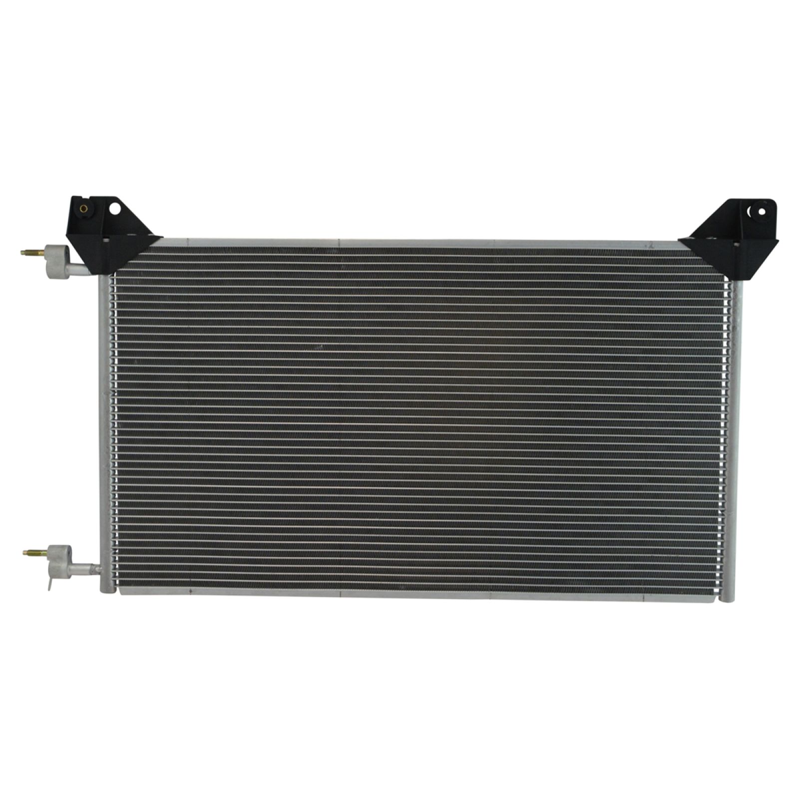 TRQ A/C Condenser for 99-14 Cadillac Escalade 99-14 Chevrolet Silverado 1500 99-14 GMC Sierra 1500 with New Body Style without Dual Climate Control without Rear Air Conditioning