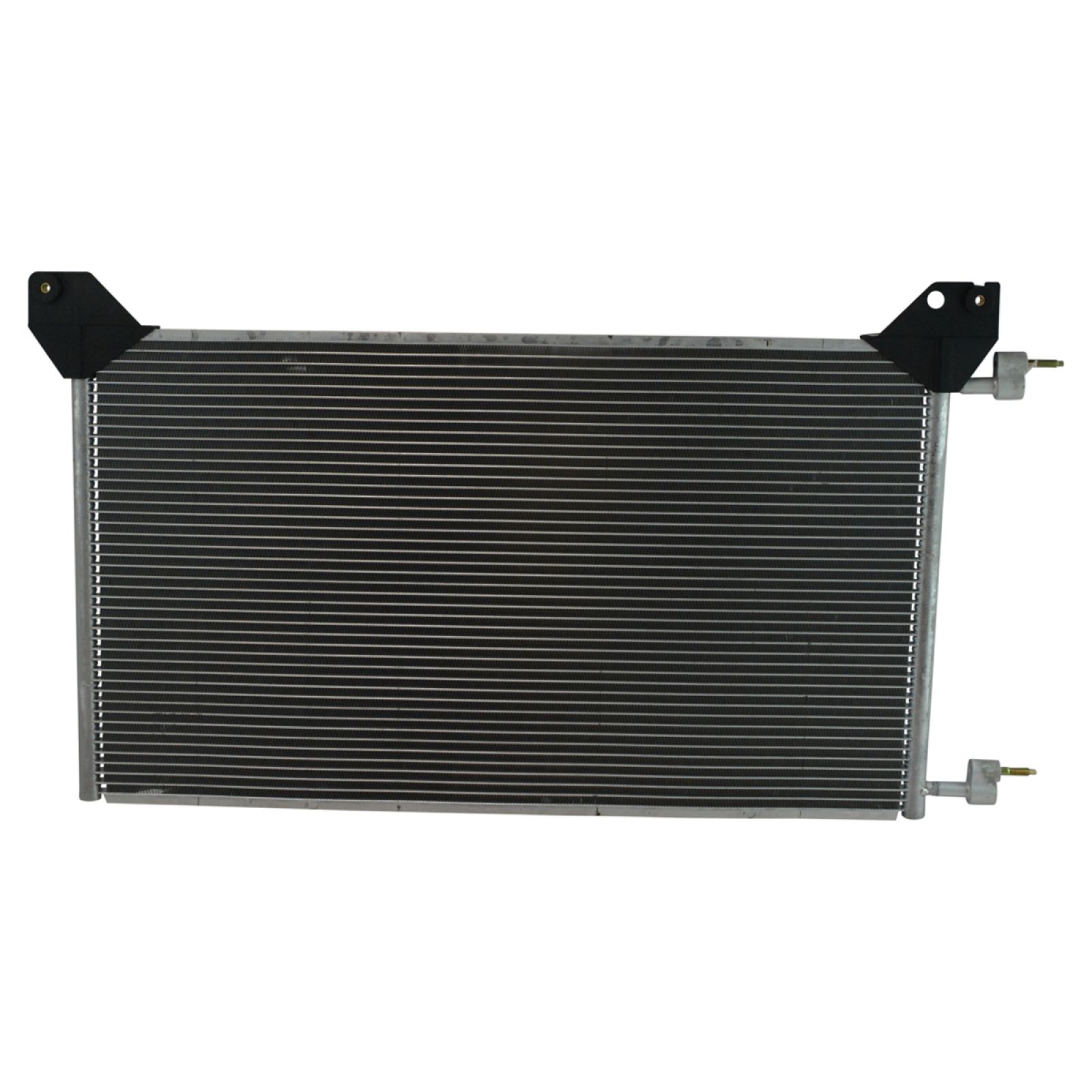 TRQ A/C Condenser for 99-14 Cadillac Escalade 99-14 Chevrolet Silverado 1500 99-14 GMC Sierra 1500 with New Body Style without Dual Climate Control without Rear Air Conditioning