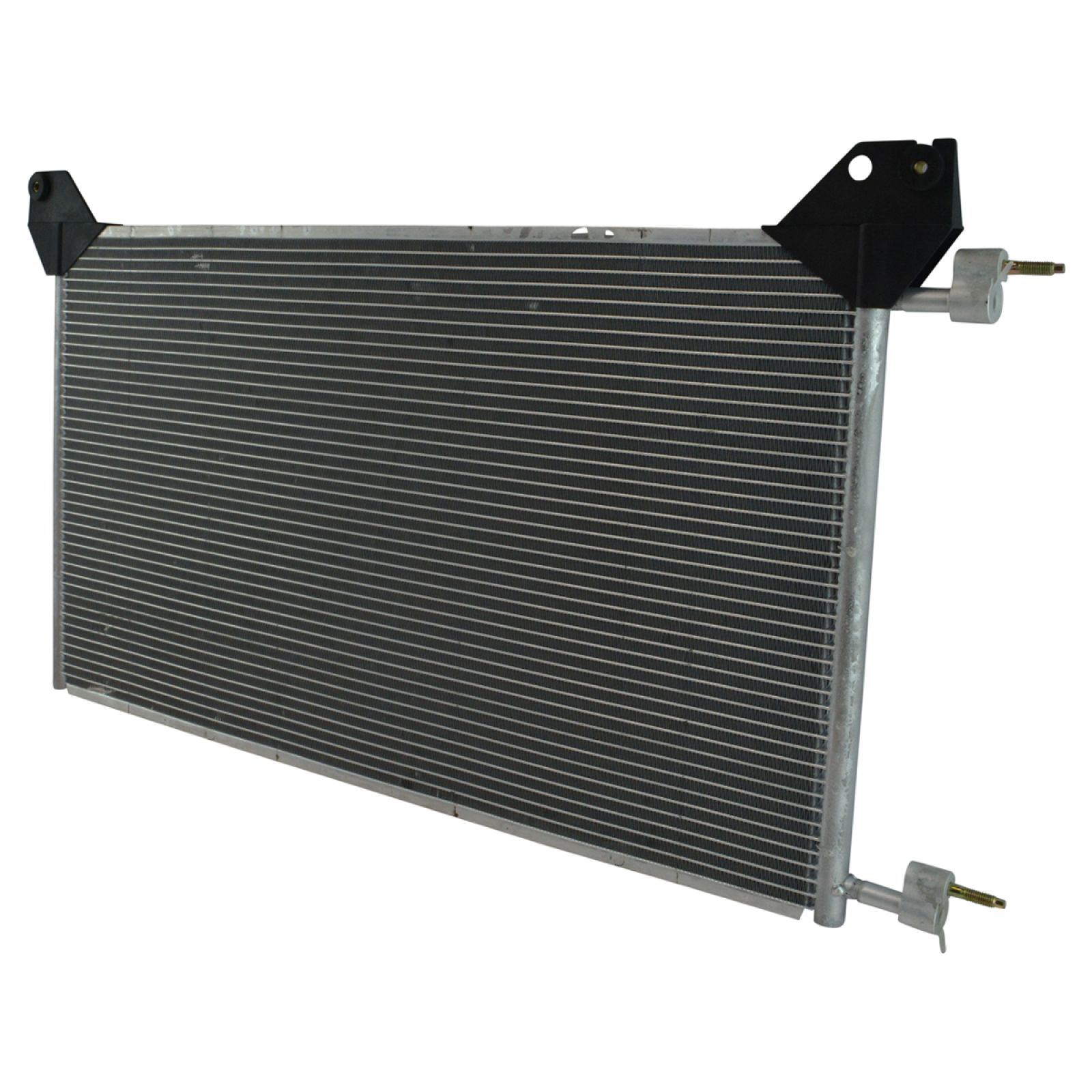 TRQ A/C Condenser for 99-14 Cadillac Escalade 99-14 Chevrolet Silverado 1500 99-14 GMC Sierra 1500 with New Body Style without Dual Climate Control without Rear Air Conditioning