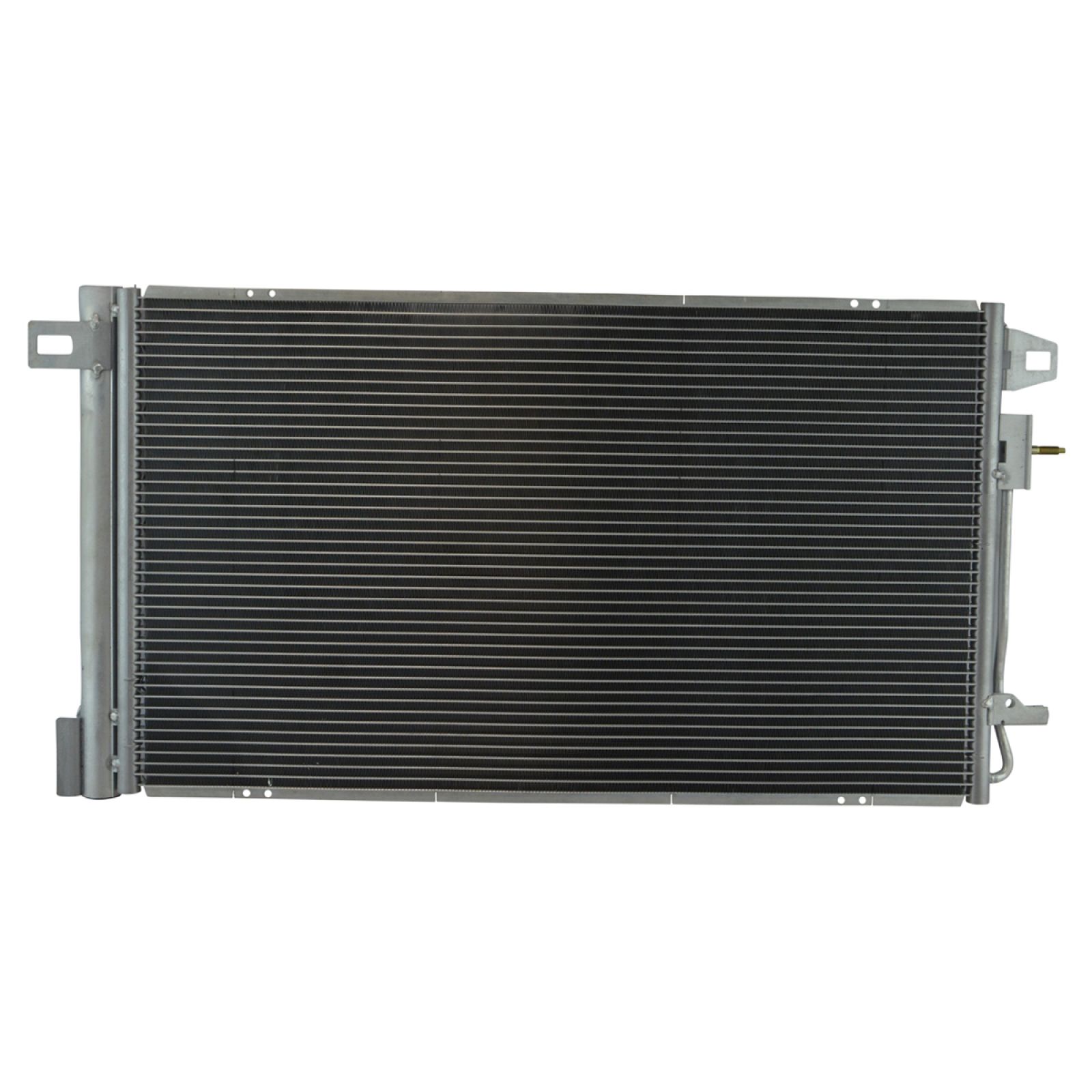 TRQ A/C Condenser & Receiver Drier Assembly for 08-17 Buick Enclave 09-17 Chevrolet Traverse 07-16 GMC Acadia 17 Acadia Limited 07-10 Saturn Outlook