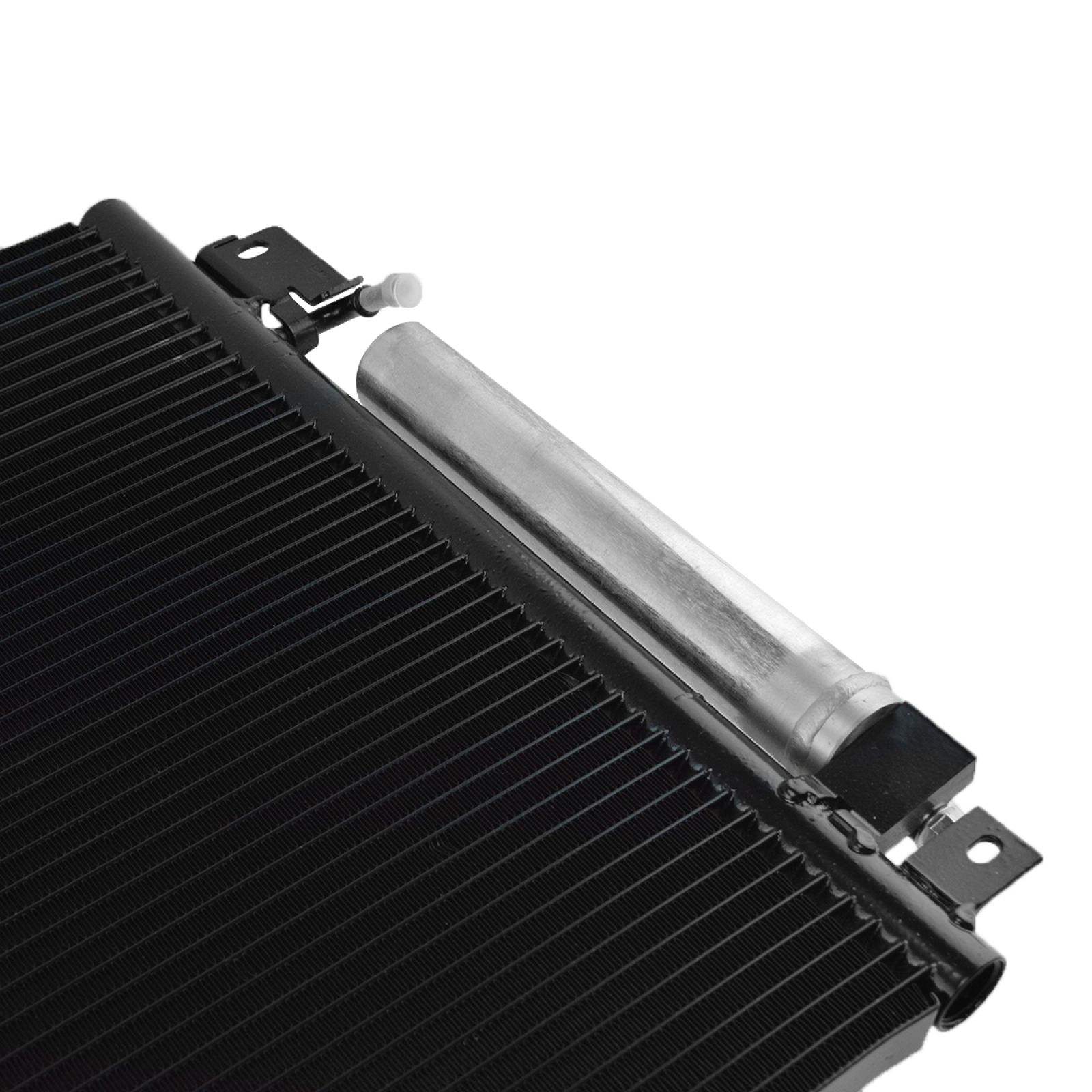 TRQ A/C Condenser and Receiver Drier Assembly with Transmission Oil Cooler with Power Steering Cooler Compatible with 12-21 Dodge Challenger 09-21 Dodge Charger 2009-2021 Chrysler 300