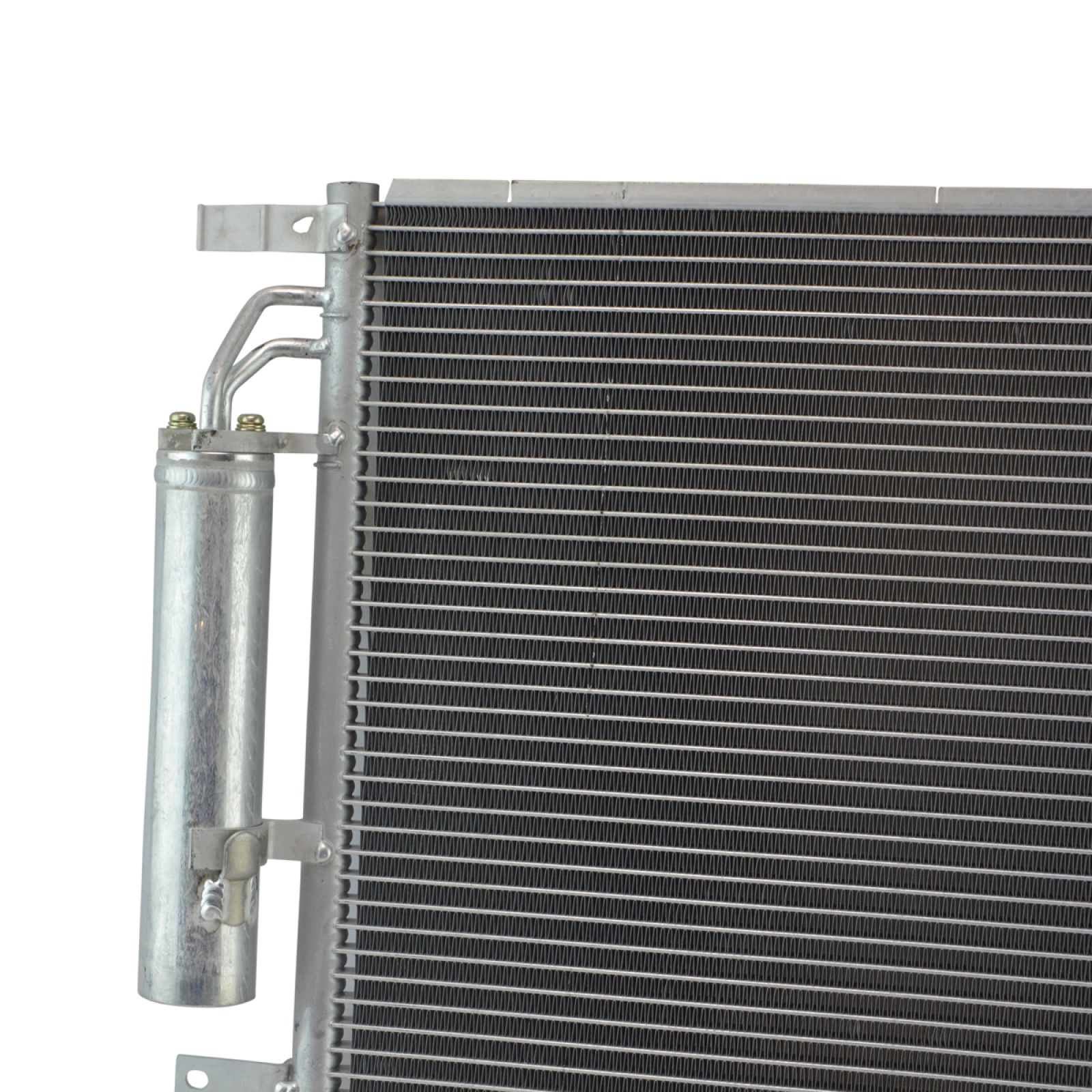 TRQ A/C Condenser and Receiver Drier Assembly Compatible with 2005-2009 Hyundai Tucson with Manufacturer Code DCC Condenser 2005-2010 Kia Sportage