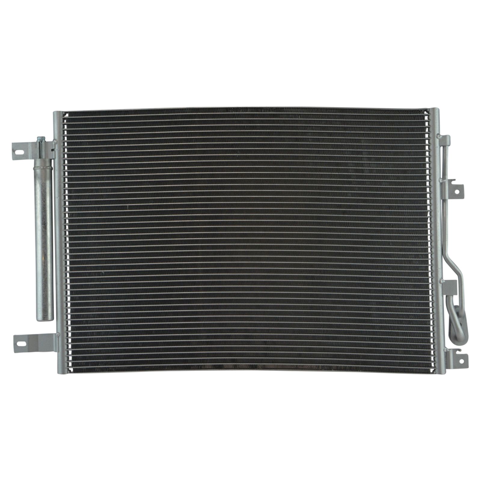 TRQ A/C Condenser and Receiver Drier Assembly Compatible with 2013-16 Dodge Dart