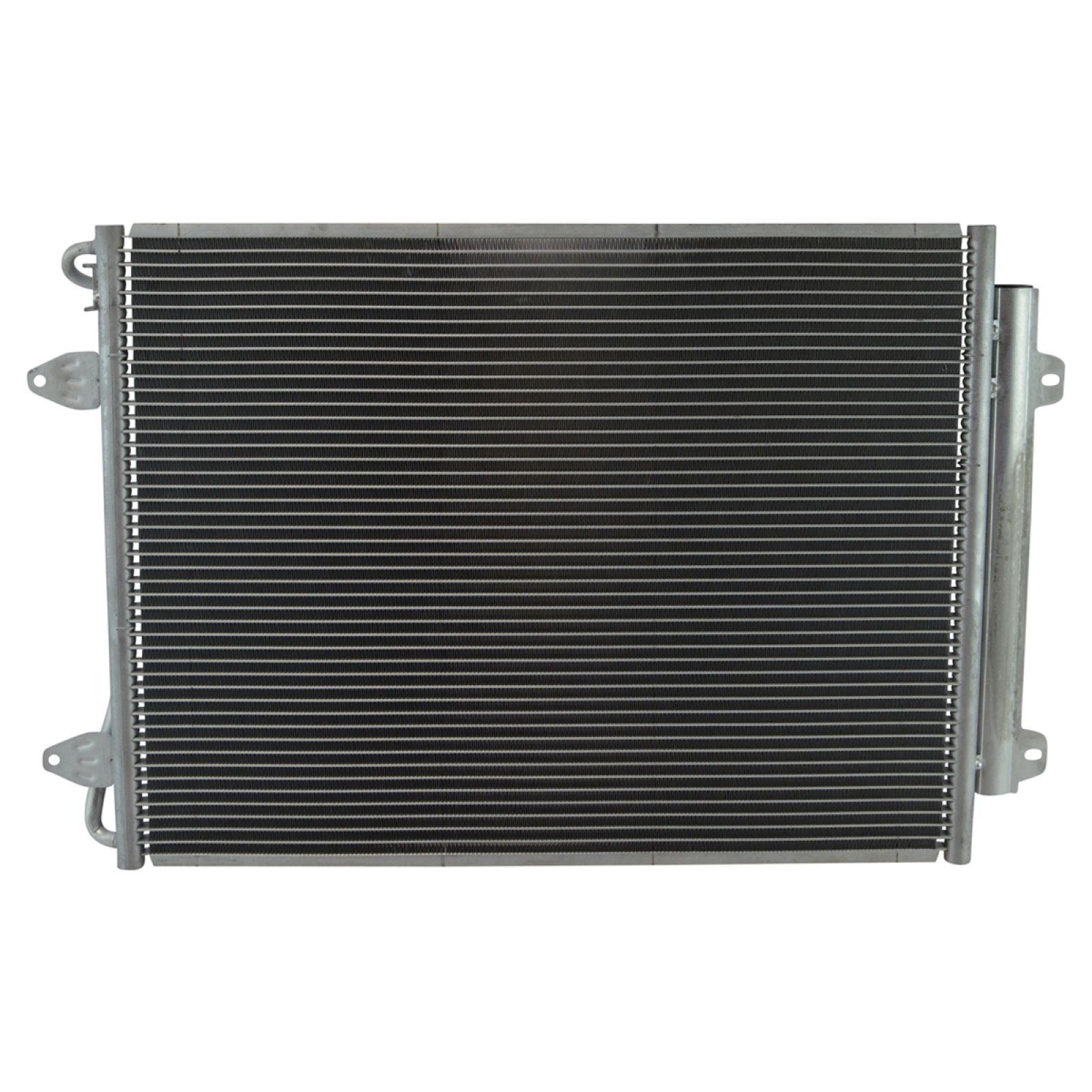 TRQ A/C Condenser and Receiver Drier Assembly Compatible with 2009-17 Volkswagen CC 2006-10 Passat 2012-15 Passat