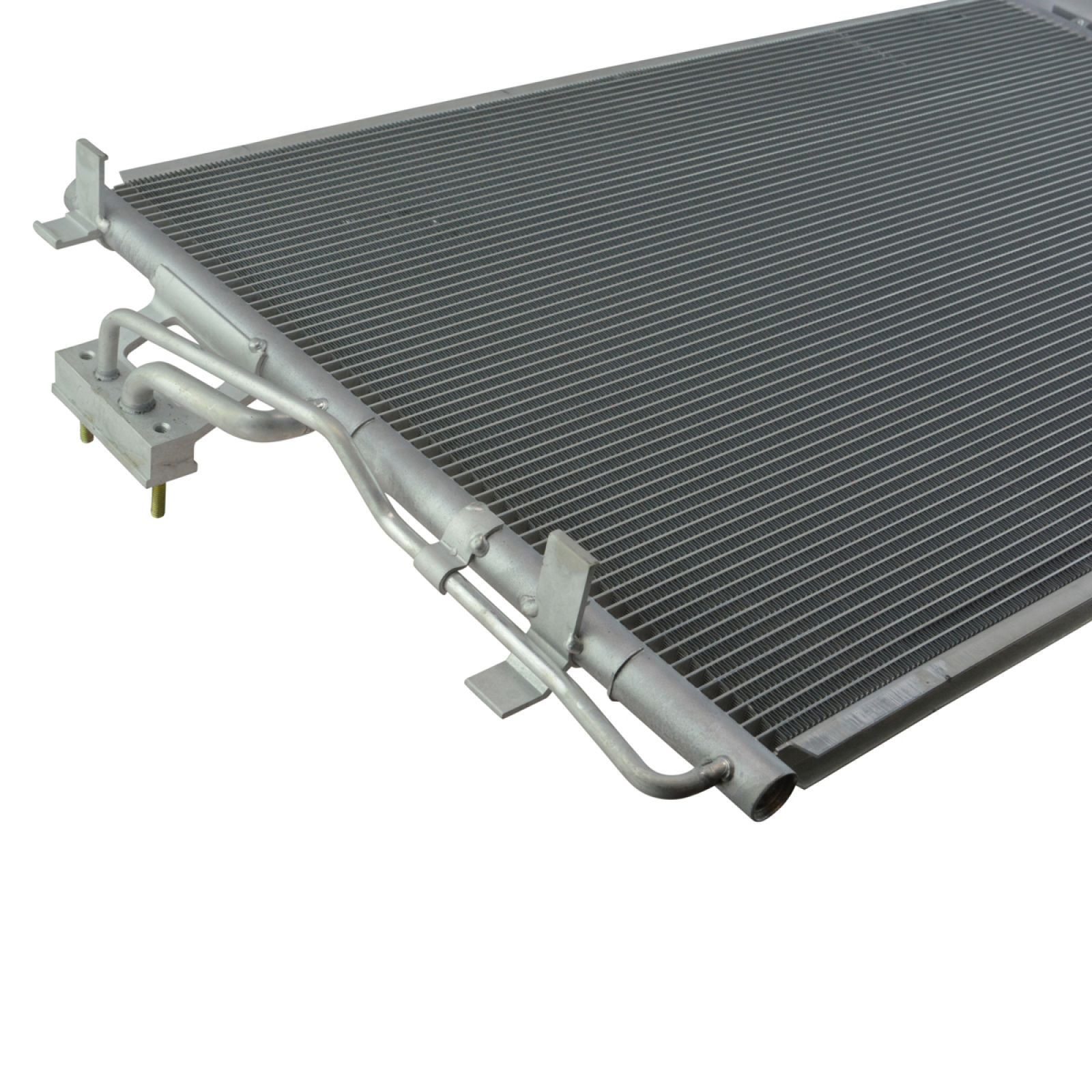 TRQ A/C Condenser and Receiver Drier Assembly Compatible with 2010-2012 Hyundai Santa Fe 2011-2015 Kia Sorento
