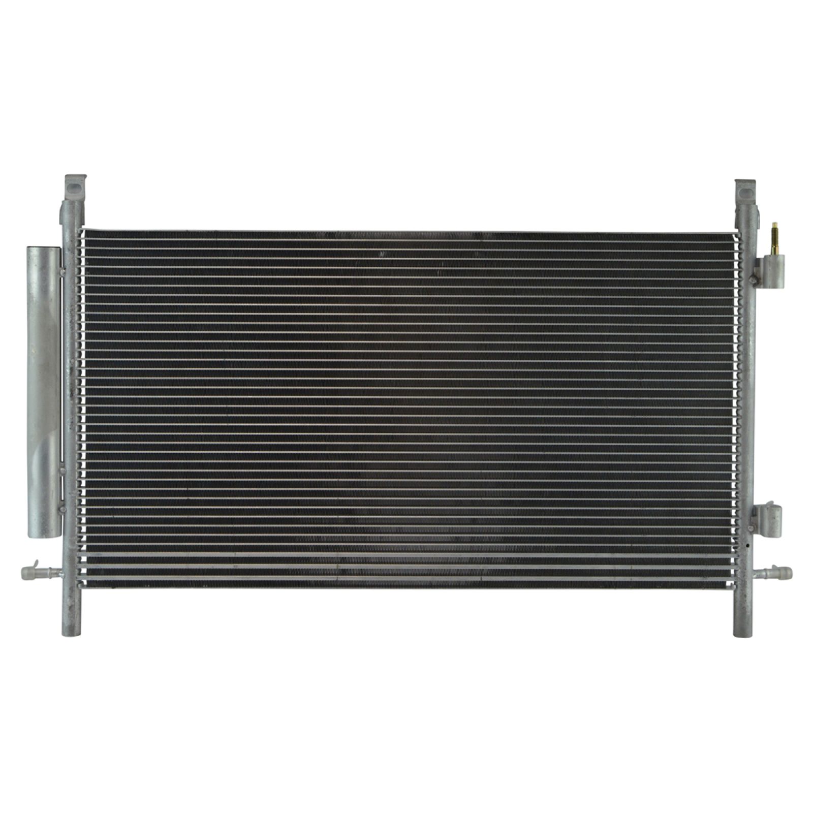 TRQ A/C Condenser and Receiver Drier Assembly Compatible with 2010-2011 Chevrolet Camaro