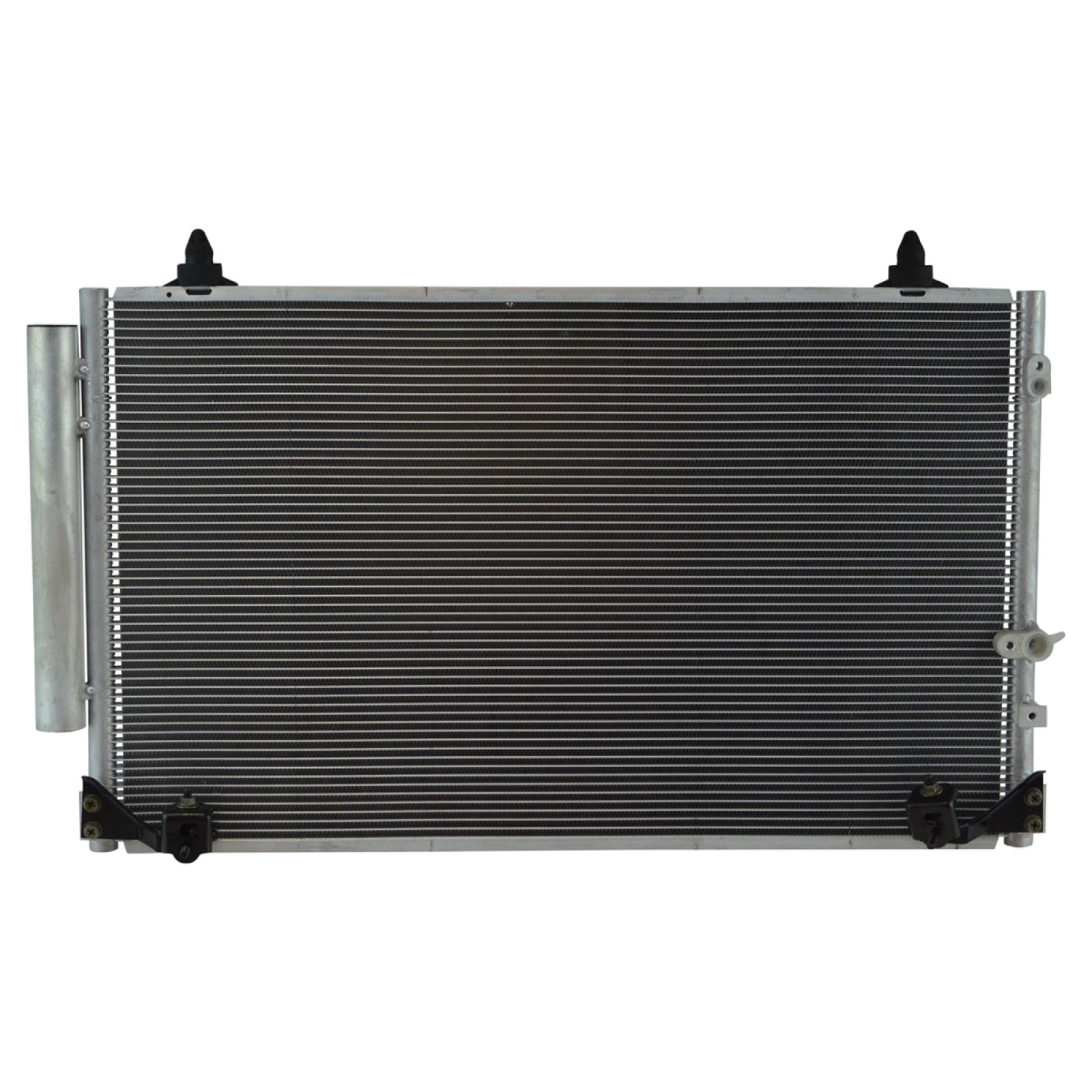 TRQ A/C Condenser and Receiver Drier Assembly Compatible with 2005-2010 Scion tC