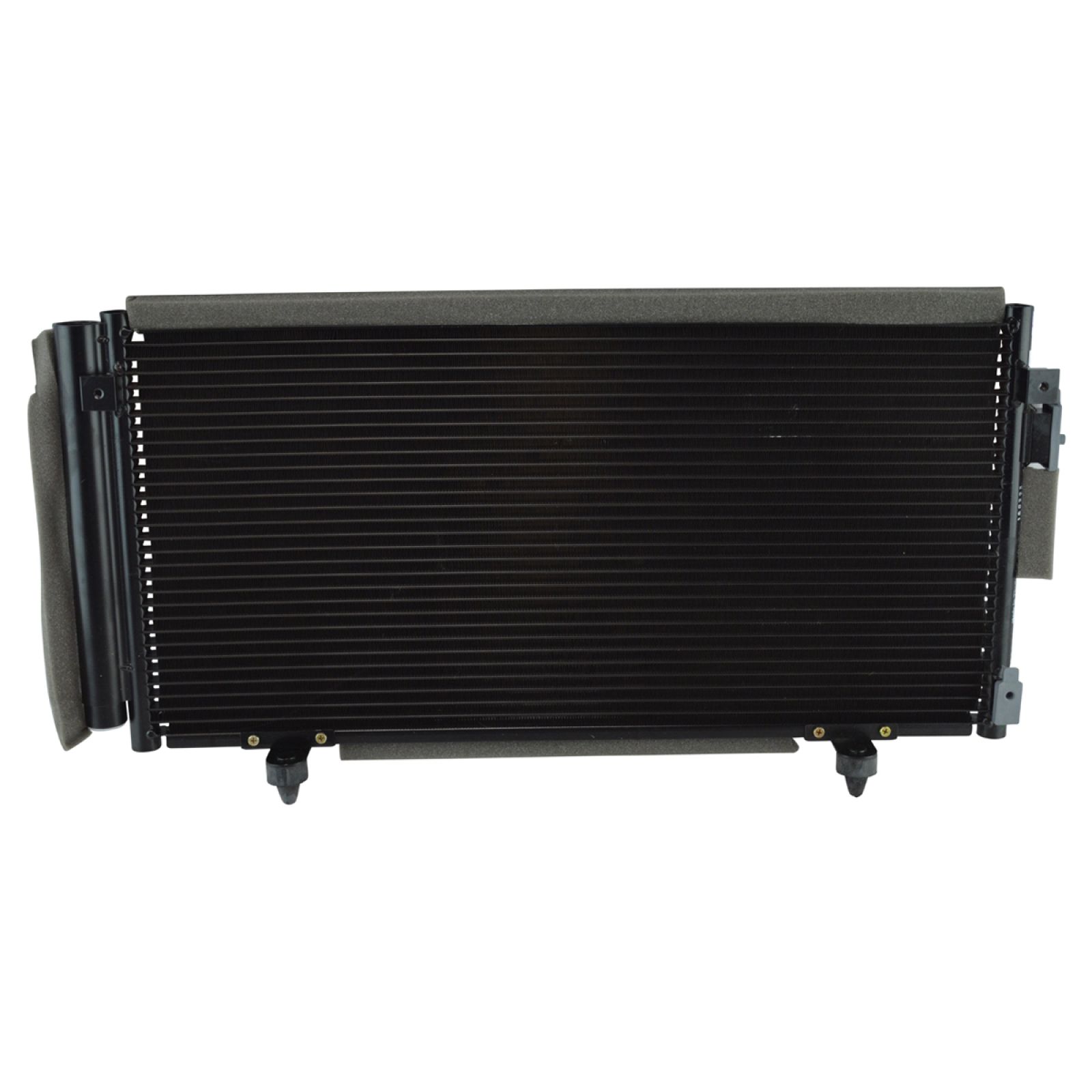 TRQ A/C Condenser and Receiver Drier Assembly Compatible with 2009-2013 Subaru Forester 2008-2016 Impreza 2013-2015 XV Crosstrek 2016-2017 Crosstrek 2015-2019 WRX