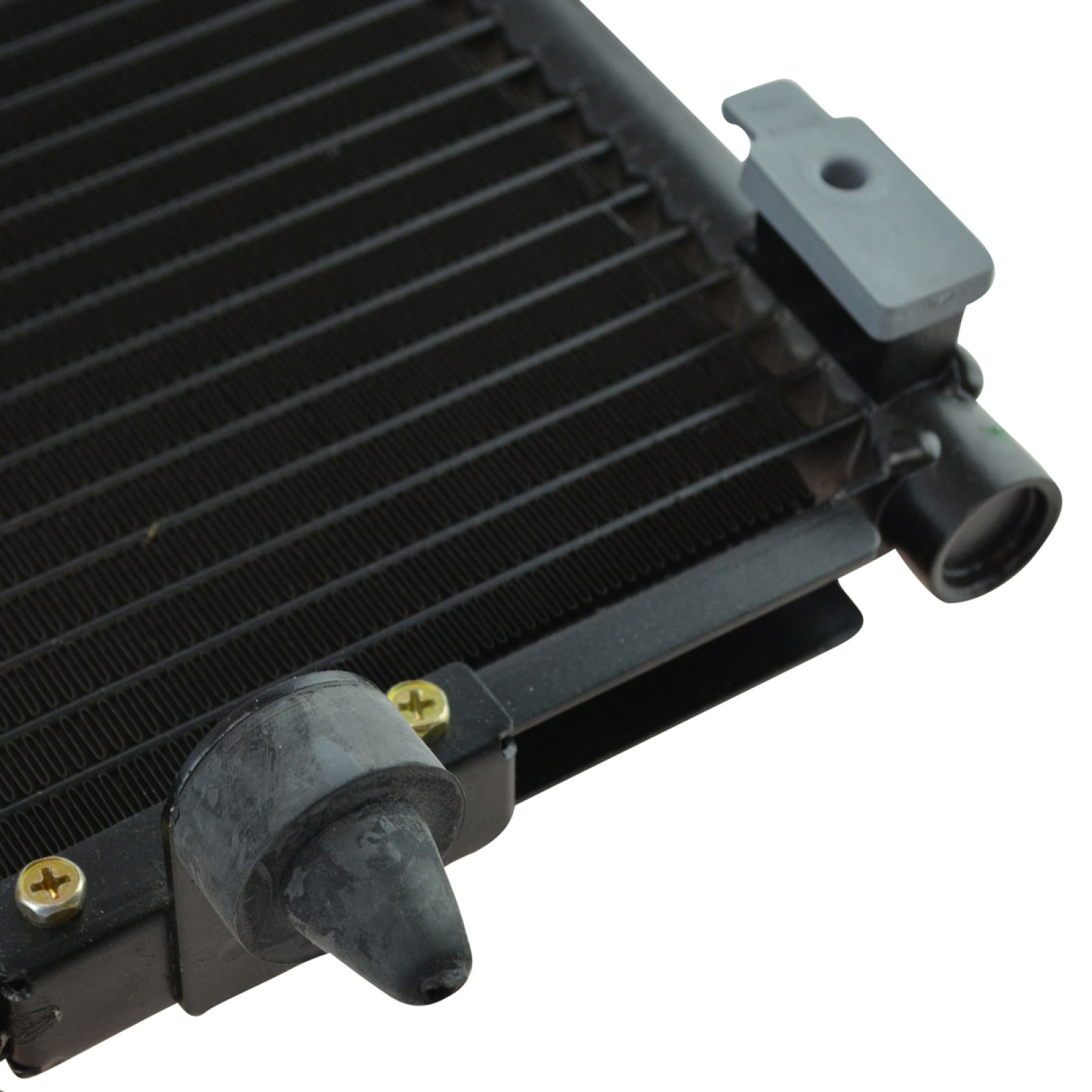 TRQ A/C Condenser and Receiver Drier Assembly Compatible with 2009-2013 Subaru Forester 2008-2016 Impreza 2013-2015 XV Crosstrek 2016-2017 Crosstrek 2015-2019 WRX