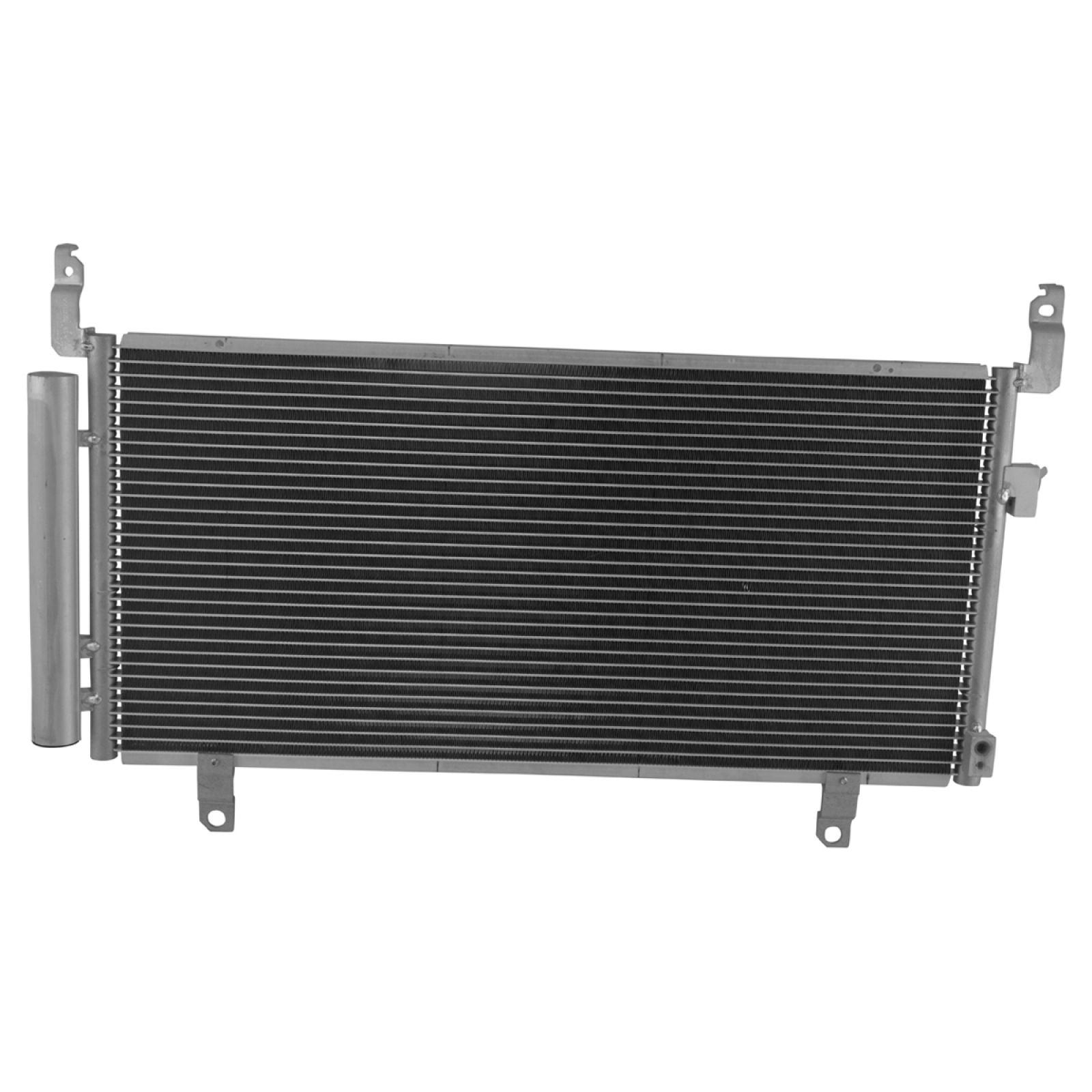 TRQ A/C Condenser and Receiver Drier Assembly Compatible with 2014-2018 Subaru Forester