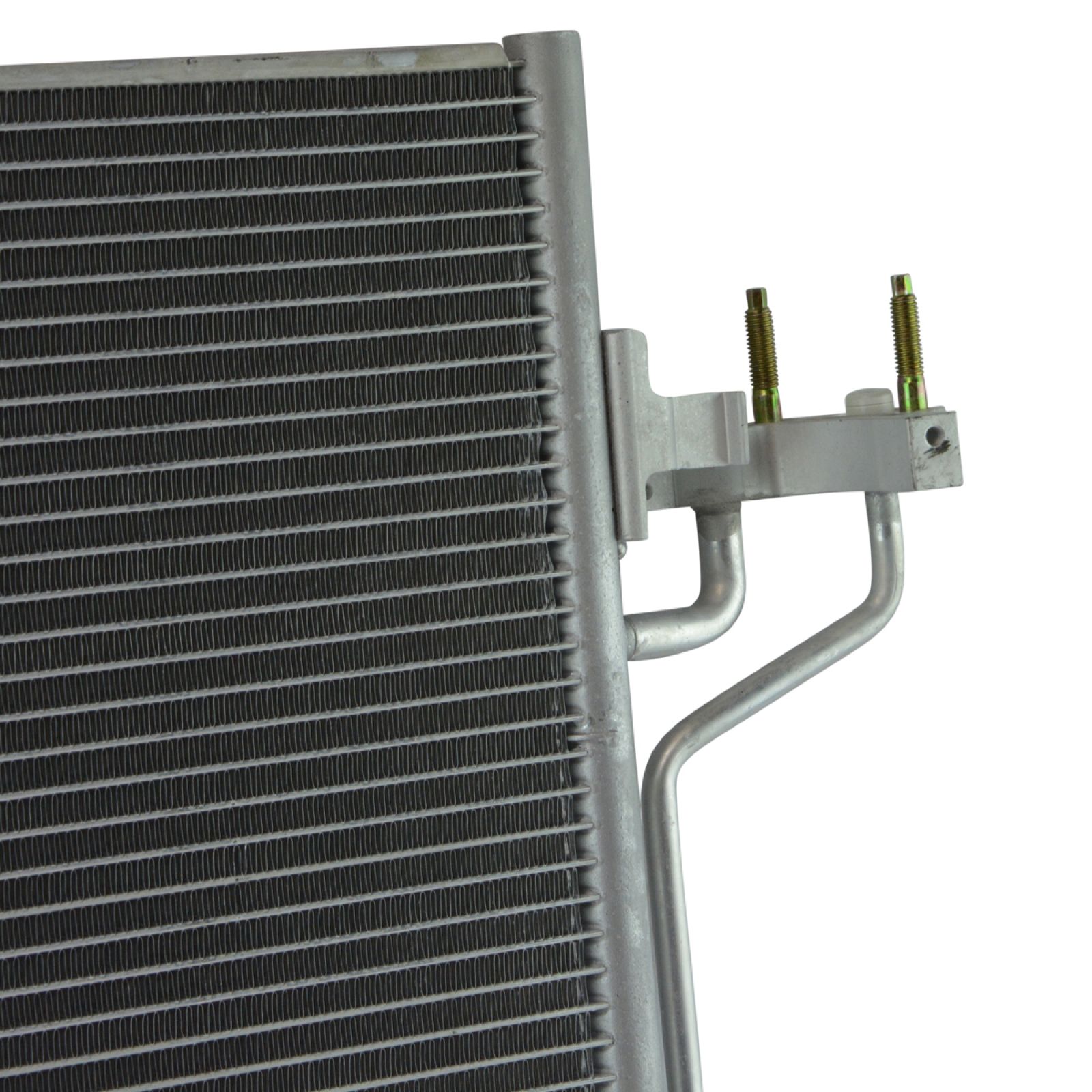 TRQ A/C Condenser and Receiver Drier Assembly Compatible with 2014-18 Ford Transit Connect 2015-18 Focus ST L4 2.0L Turbo