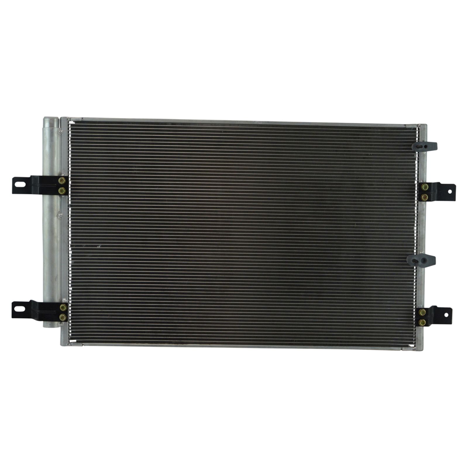 TRQ A/C Condenser and Receiver Drier Assembly Compatible with 07-10 Ford Edge 07-10 Lincoln MKX