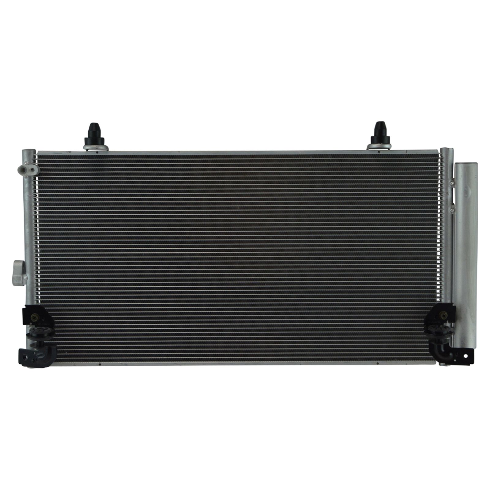 TRQ A/C Condenser and Receiver Drier Assembly Compatible with 2005-2009 Subaru Legacy 2005-2009 Outback