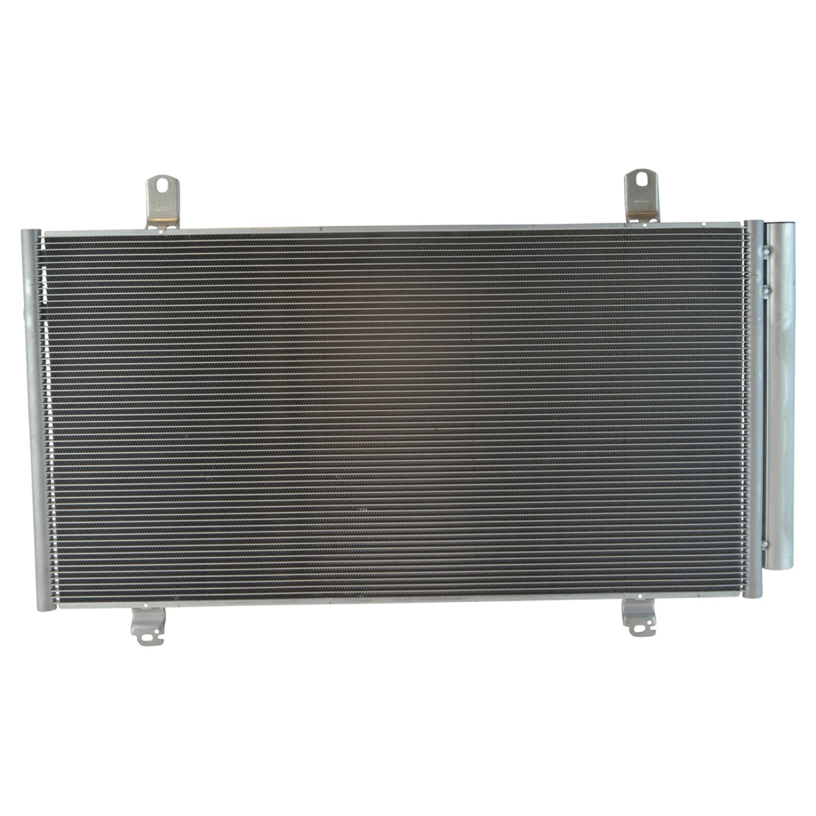 TRQ A/C Condenser and Receiver Drier Assembly Compatible with 13-18 Lexus ES350 13-17 ES300h 13-18 Toyota Avalon V6 3.5L 12-17 Camry 15-17 Camry XSE 2016 Special Edition 2014 SE Sport