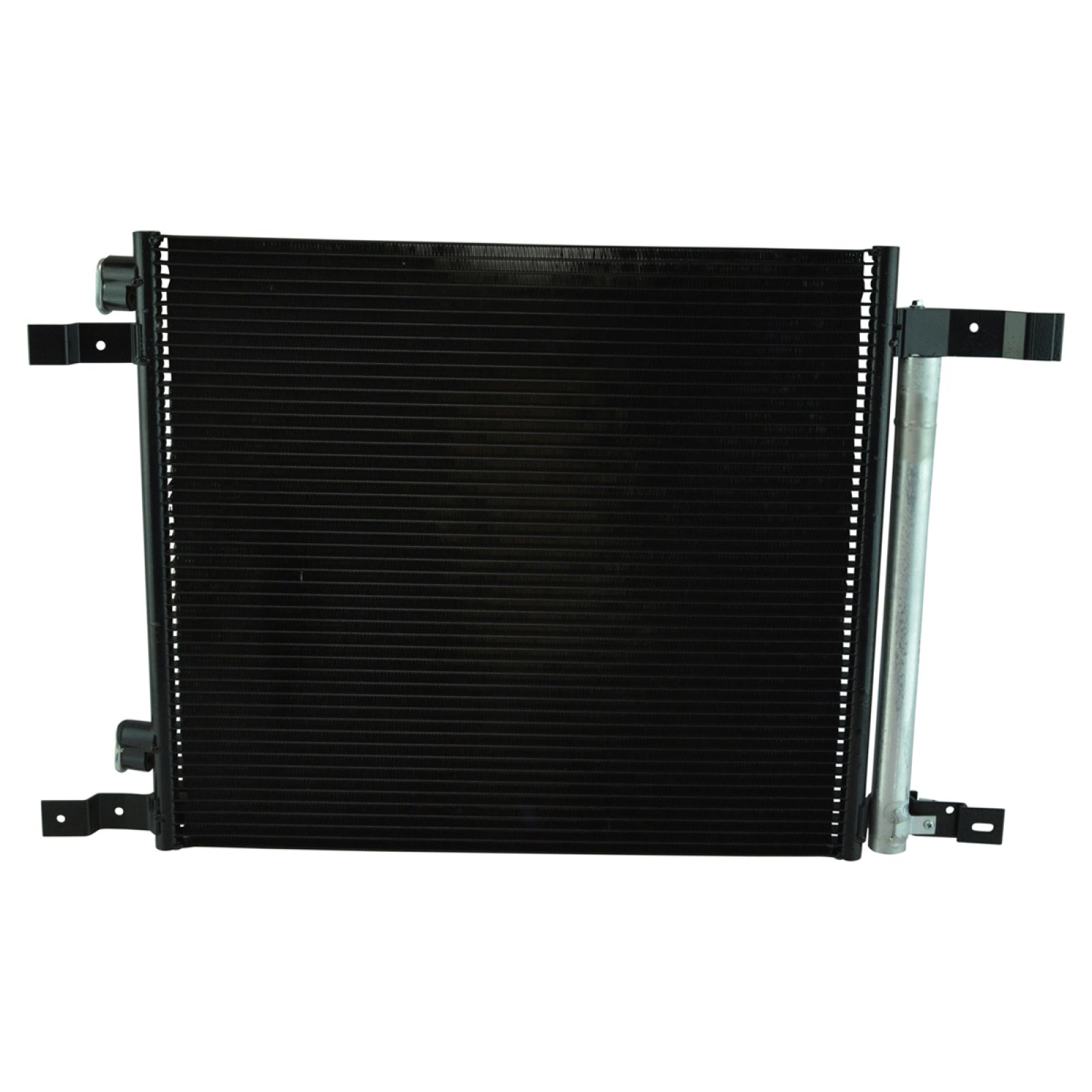 TRQ A/C Condenser and Receiver Drier Assembly Compatible with 2011-2016 Cadillac SRX 2010 SRX From 6/07/10 Production Date