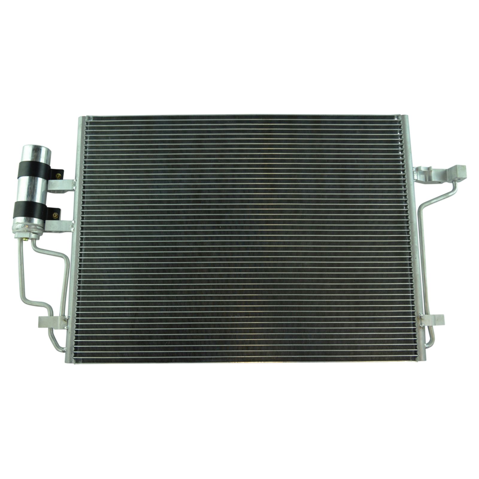 TRQ A/C Condenser and Receiver Drier Assembly Compatible with 2013-2016 Ford Escape L4 2.0L Turbo