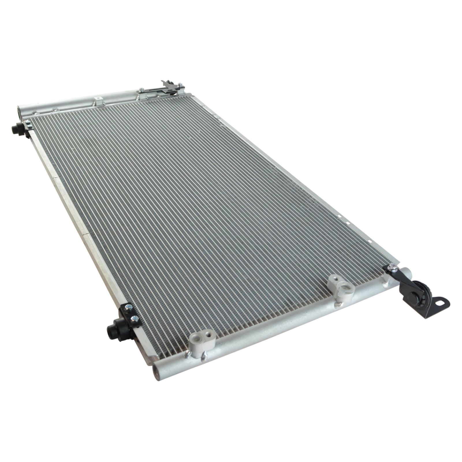 TRQ A/C Condenser and Receiver Drier Assembly Compatible with 2004-2006 Toyota Tundra Crew Cab