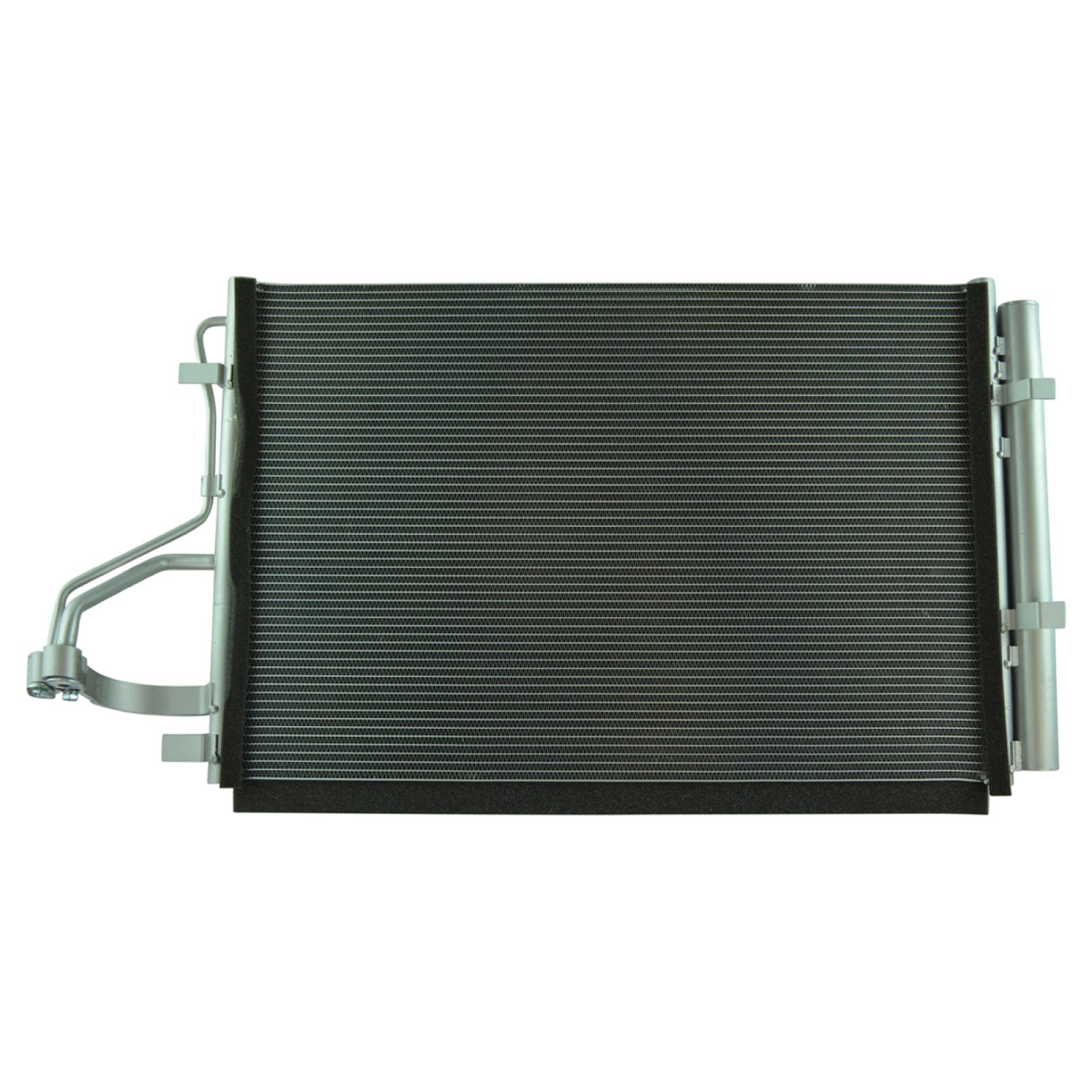 TRQ Air Conditioning A/C Condenser Receiver Drier Compatible with 2011-2013 Hyundai Elantra 2013-2014, Coupe 2013-2015 Elantra GT Kia Forte Forte Koup 2014 Forte5 HY3030146 KI3030130