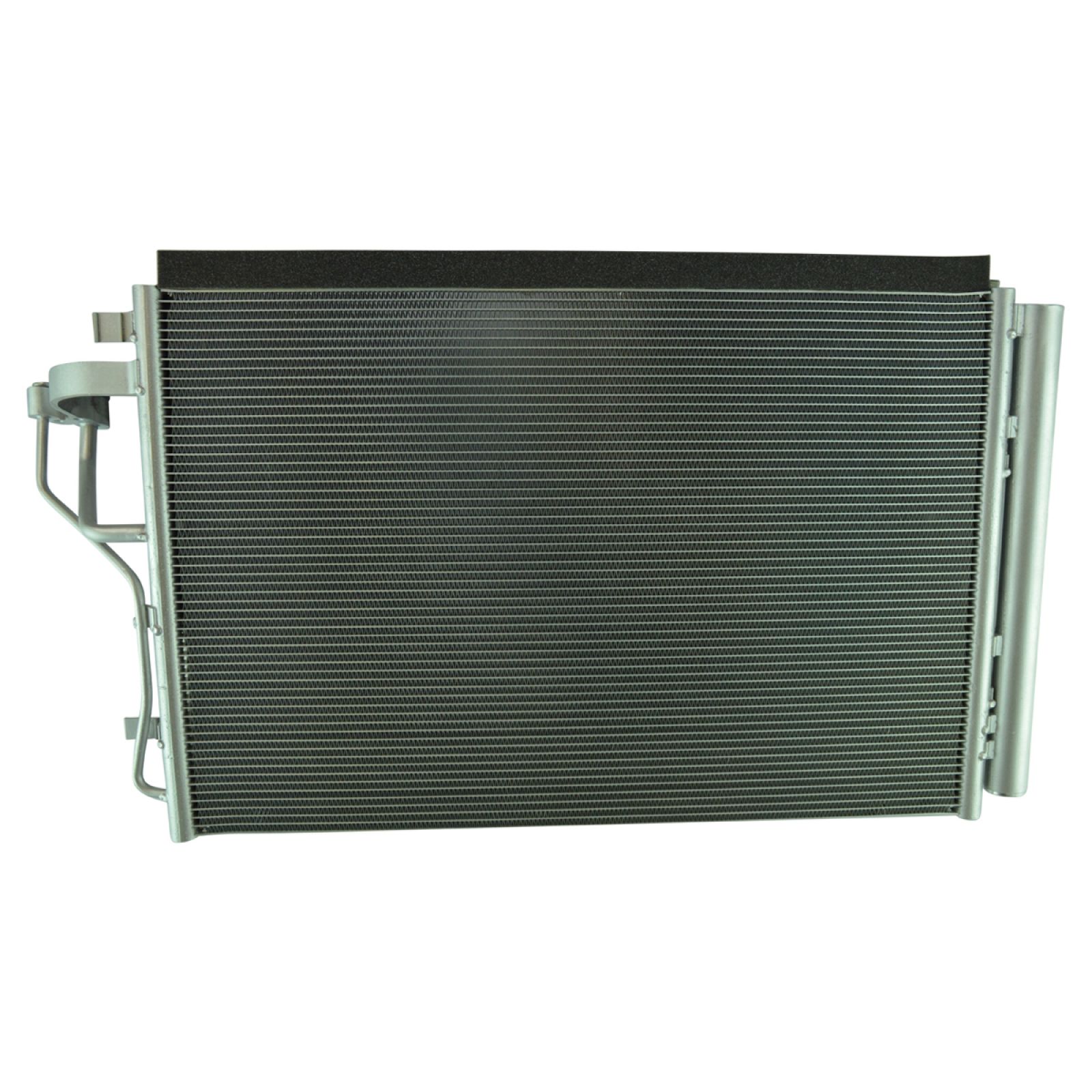 TRQ Air Conditioning A/C Condenser Receiver Drier Compatible with 2011-2013 Hyundai Elantra 2013-2014, Coupe 2013-2015 Elantra GT Kia Forte Forte Koup 2014 Forte5 HY3030146 KI3030130