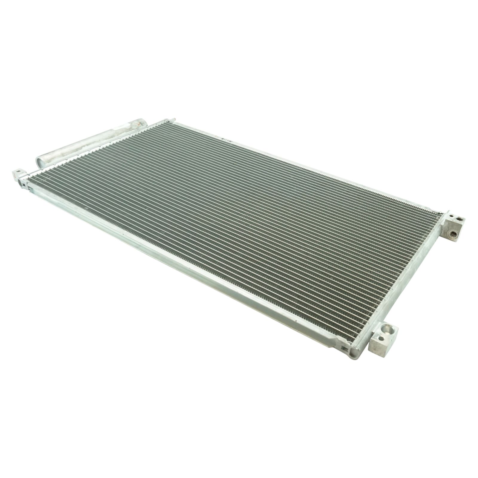 TRQ A/C Condenser and Receiver Drier Assembly Compatible with 2003-07 Honda Accord 2 Door L4 2.4L 2003-07 Accord 2 Door V6 3.0L