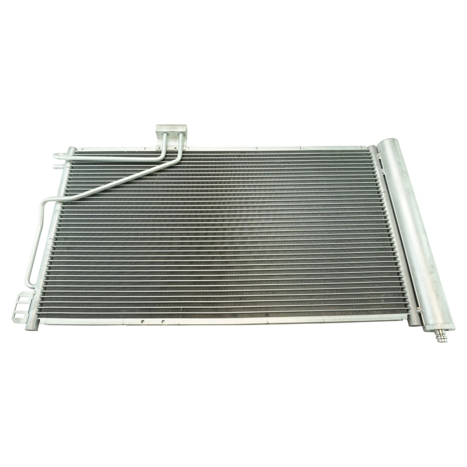TRQ A/C Condenser & Receiver Drier Assembly for 01-05 Mercedes-Benz C230 01-05 C240 02-04 C32 AMG 01-05 C320 03-05 CLK320 03-05 CLK500 05-06 CLK55 AMG with New Body Style