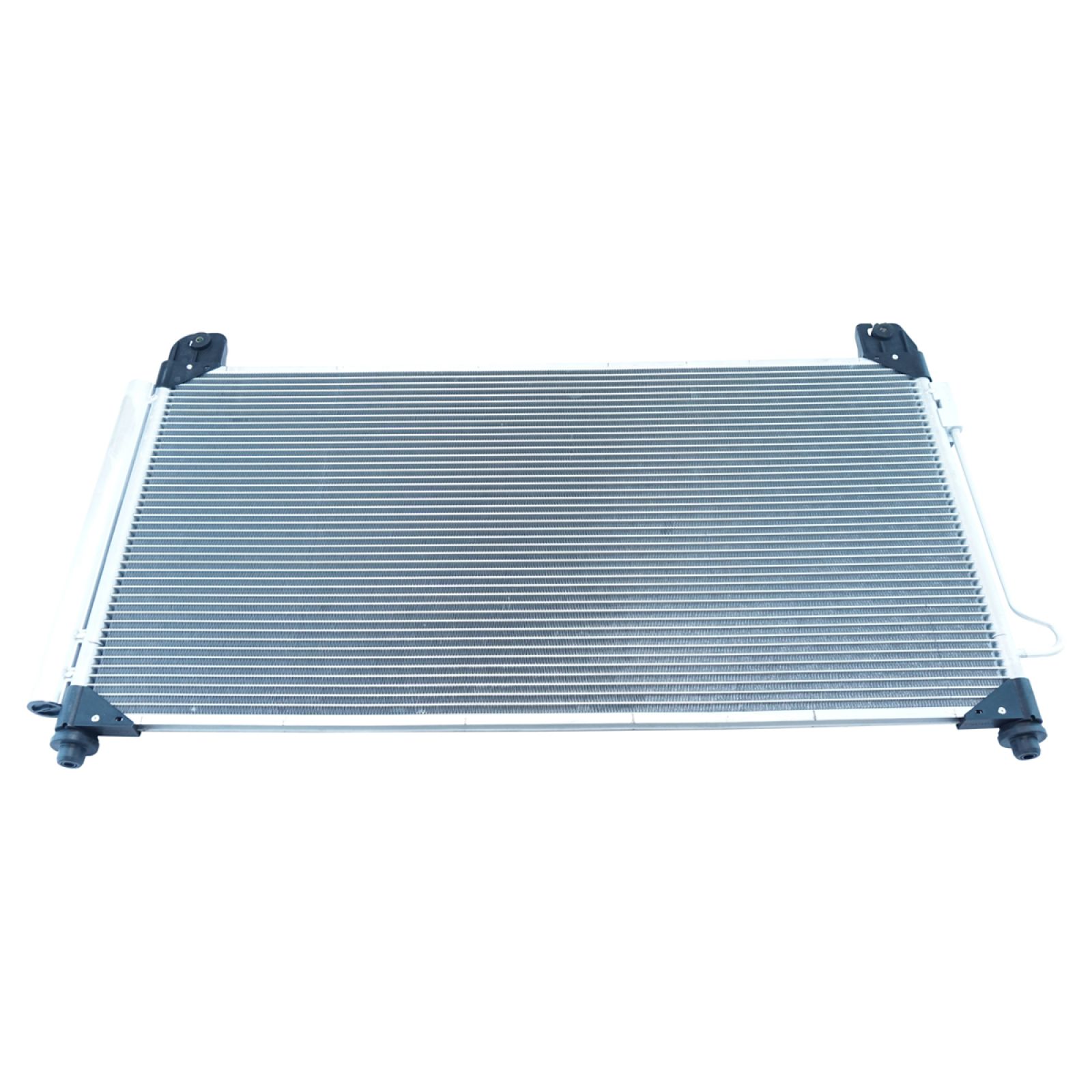 TRQ A/C Condenser and Receiver Drier Assembly Compatible with 2015-2019 Chevrolet Silverado 2500 HD Silverado 3500 HD 2015-2019 GMC Sierra 2500 HD Sierra 3500 HD
