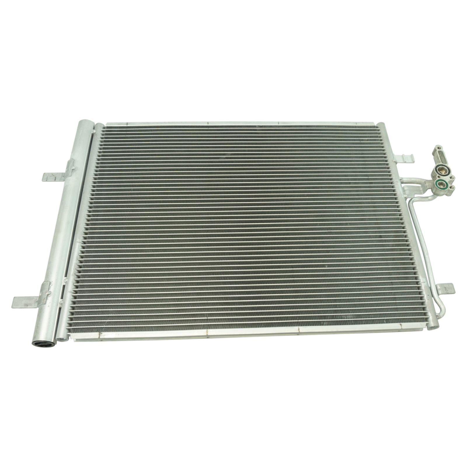 TRQ A/C Condenser & Receiver Drier Assembly for 08-15 Land Rover LR2 12-18 Range Rover Evoque 15-18 Discovery Sport 08-15 Volvo S80 08-10 V70 10-15 XC60 08-16 XC70