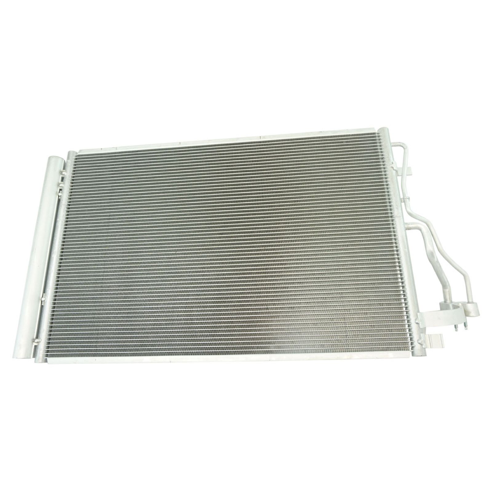 TRQ A/C Condenser and Receiver Drier Assembly Compatible with 2014-2016 Hyundai Elantra 2014-2017, GT 2014 Elantra Coupe 2015-2018 Kia Forte 2015-2016 Forte Koup 2015-2018 Forte5